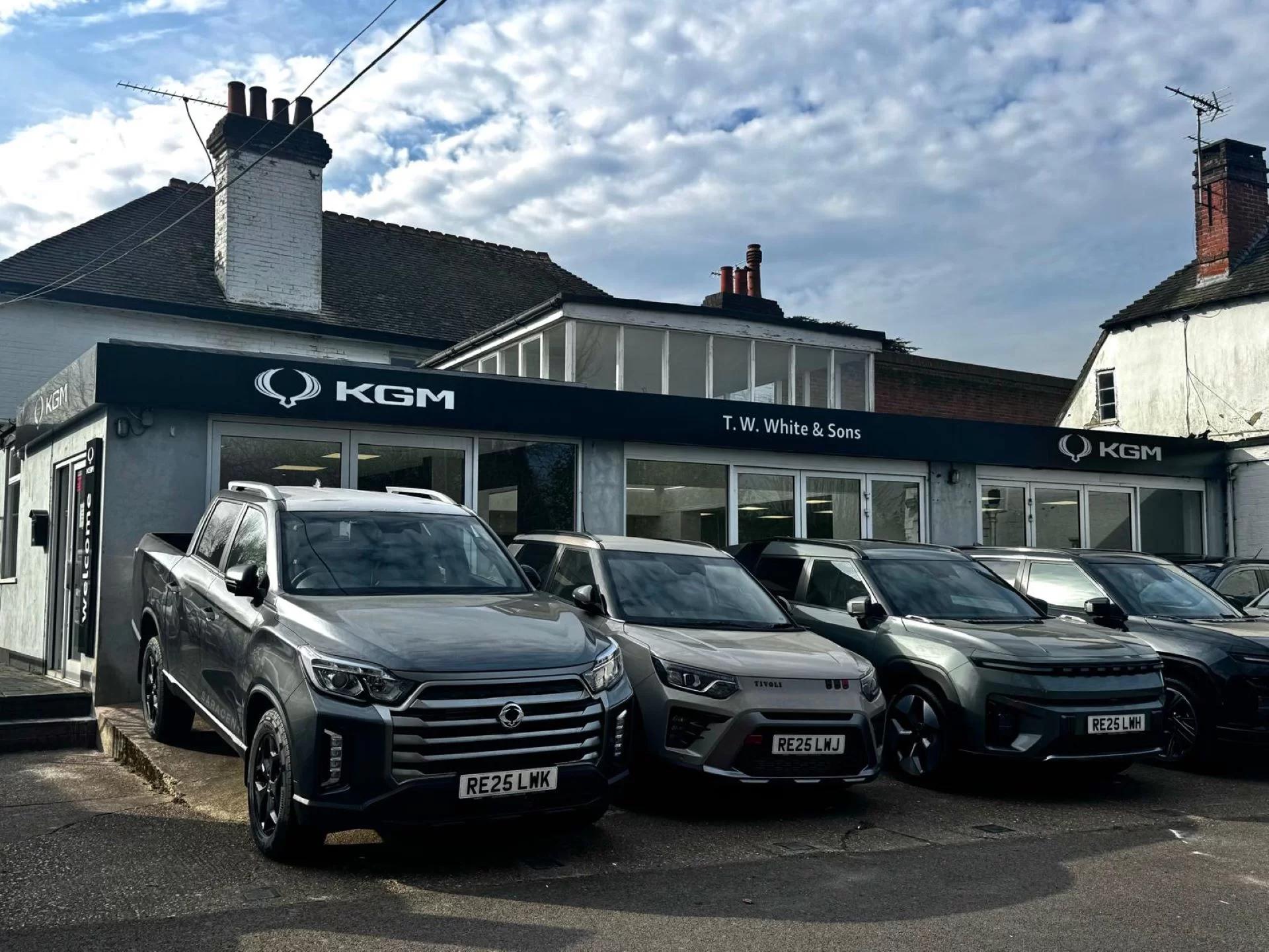 KGM Motors UK Expands Dealer Network with the Addition of TW White & Sons in Effingham