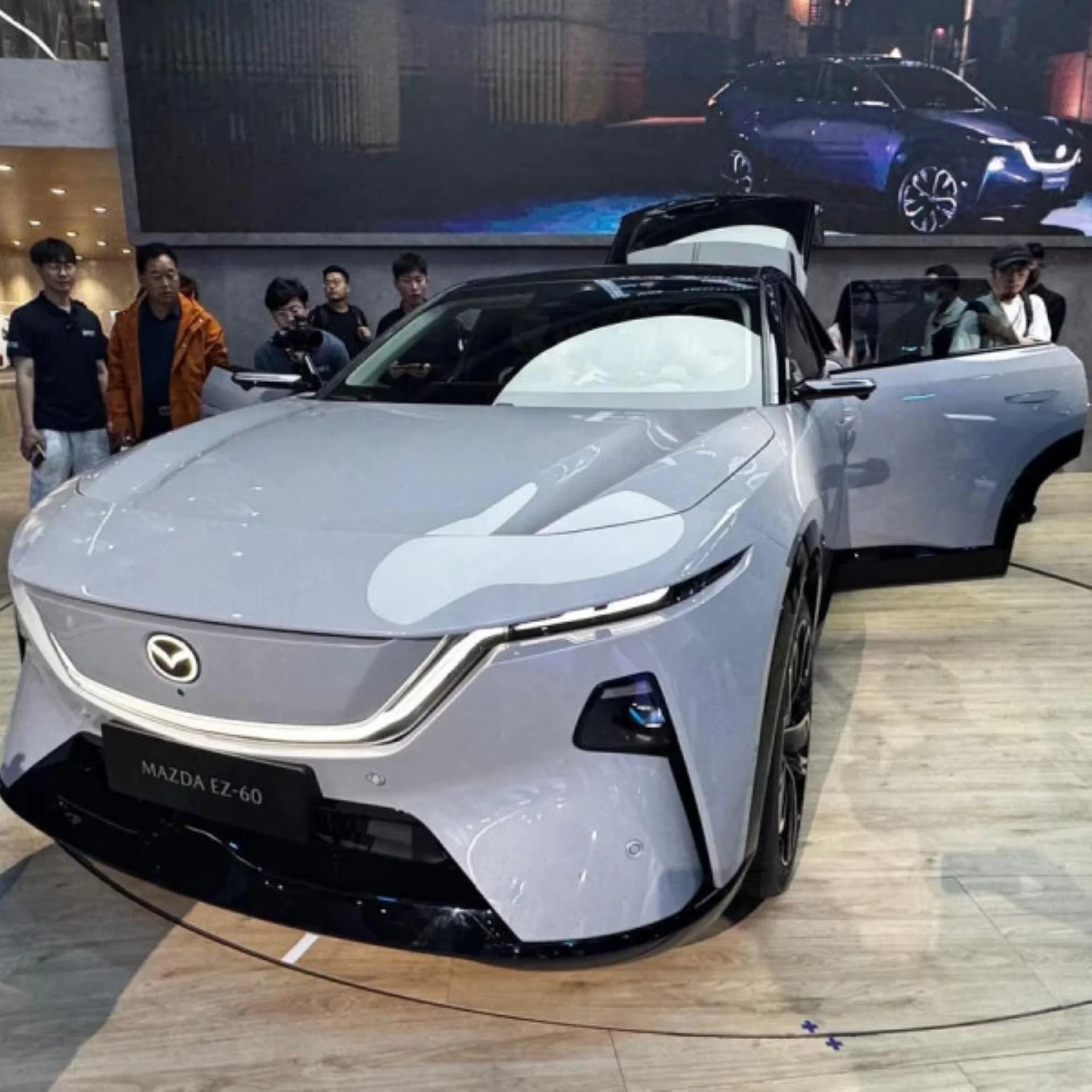 Mazda Unveils the All-New EZ-60: A Future-Ready Electric SUV with Jinba-Ittai Spirit