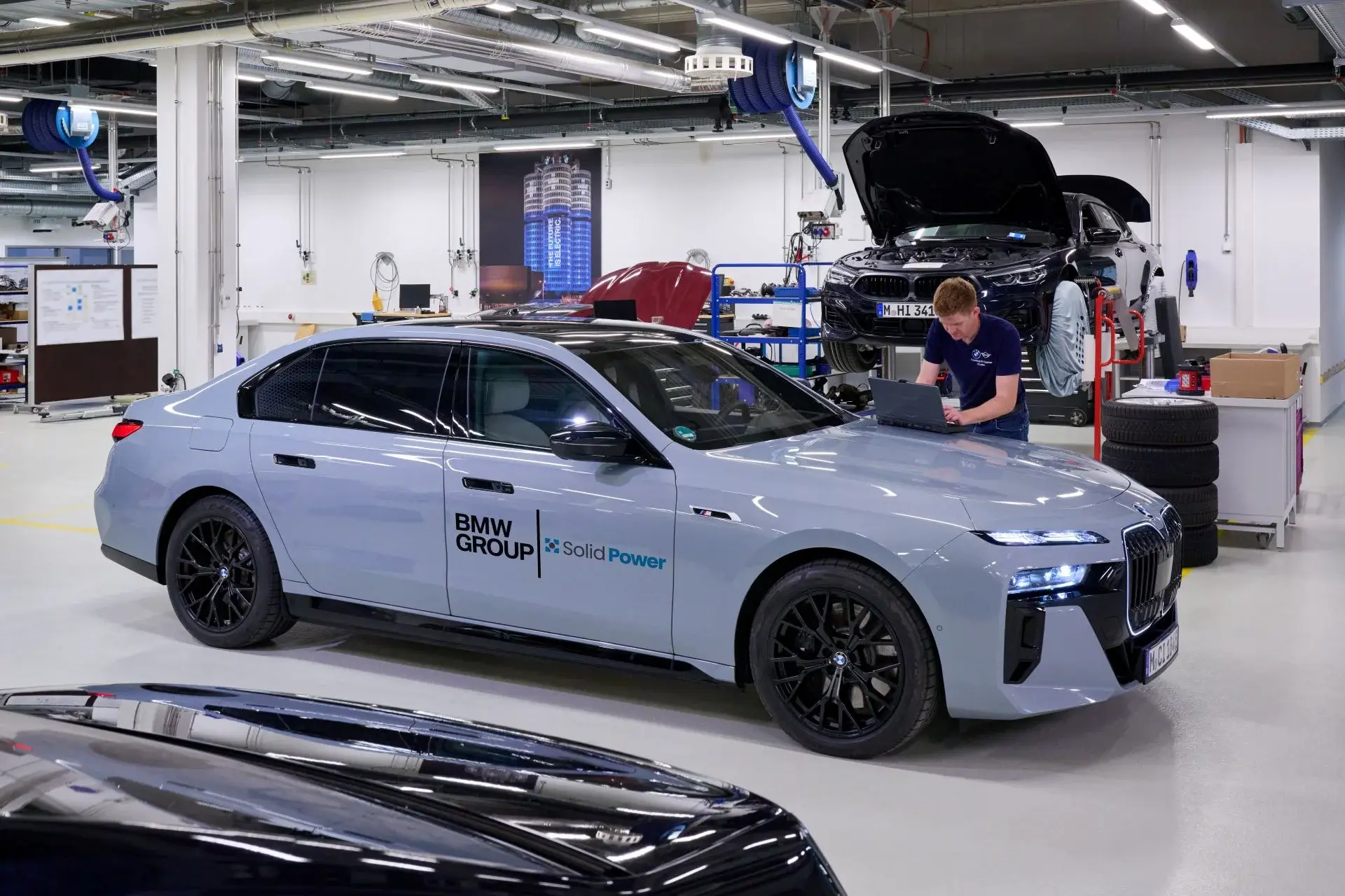BMW and Solid Power Drive ASSB Technology Forward with First On-Road BMW i7 Test Vehicle