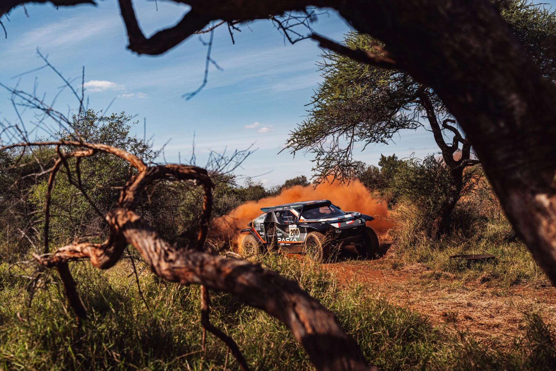 Dacia Sandriders Celebrate Another Podium in Gritty South African Safari Rally