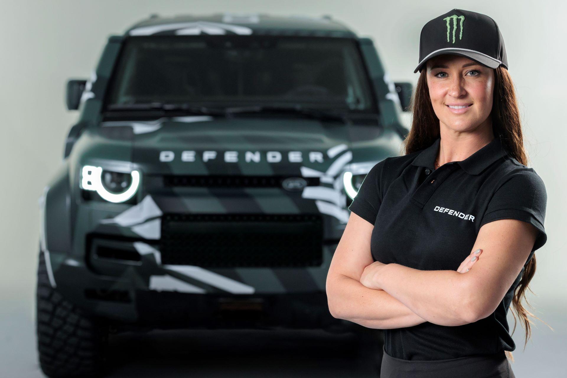 Defender Completes Stellar Driver Line-Up with American Rally Icon Sara Price for 2026 Dakar Debut