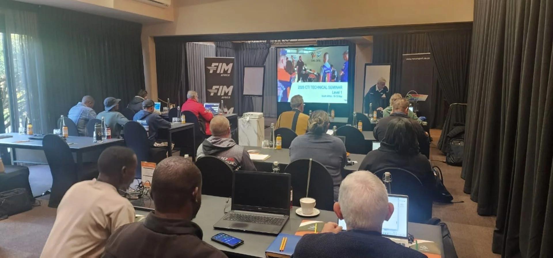 Elevating African Motorsport: FIM CTI Seminar Showcases Technical Excellence, Diversity and Future Talent in Johannesburg