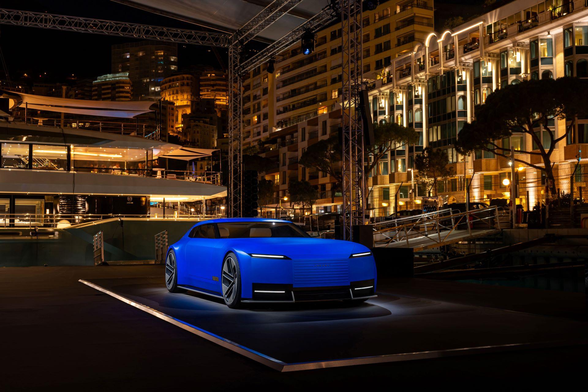 Jaguar Type 00 Makes Dazzling Monaco Debut on a Floating Ocean Terrace