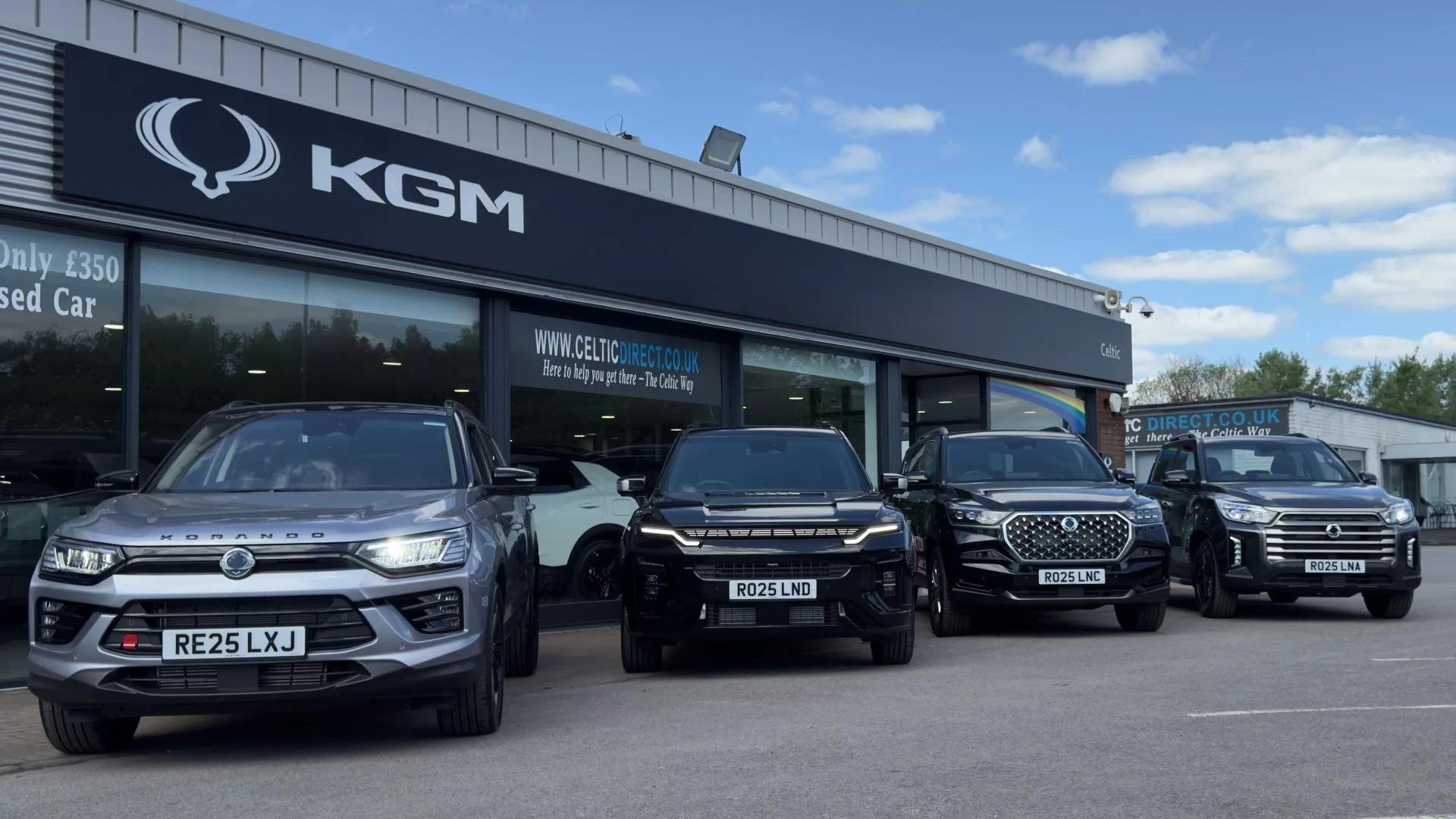 KGM Motors UK Expands South Wales Presence with Celtic Auto Group Partnership