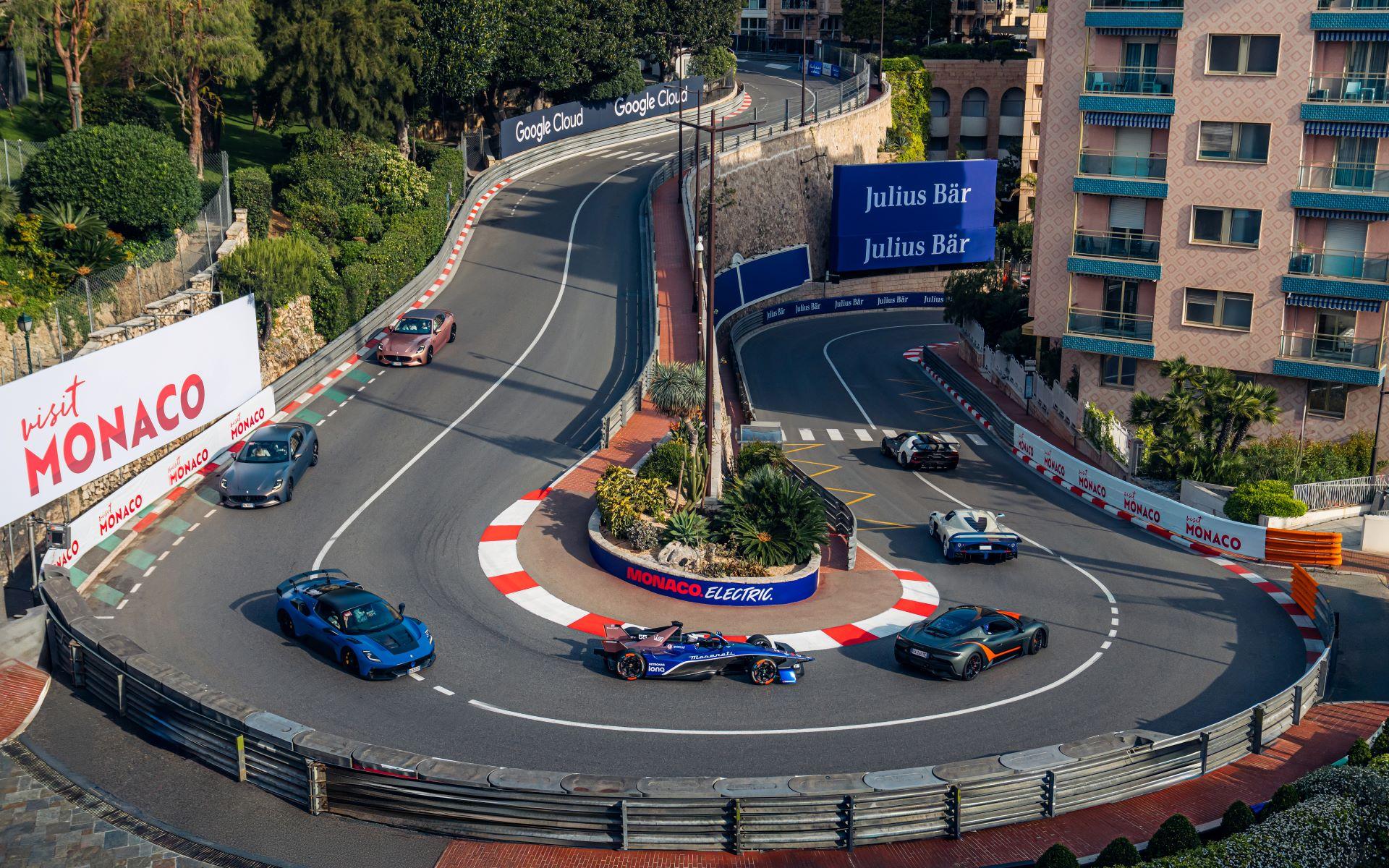 Maserati Kicks Off 100 Years of Racing Legacy at Monaco E-Prix