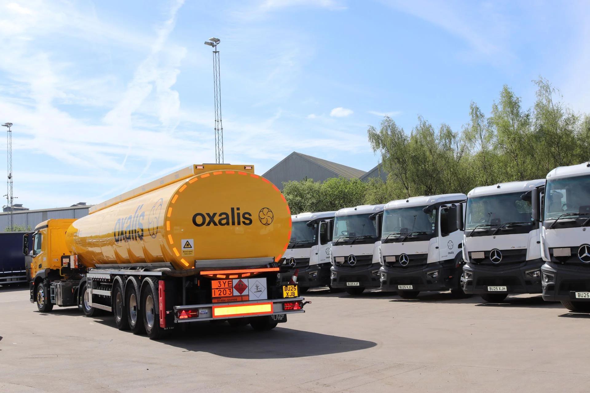 Oxalis Fuels Future with Confidence in Mercedes-Benz Actros and Midlands Truck & Van