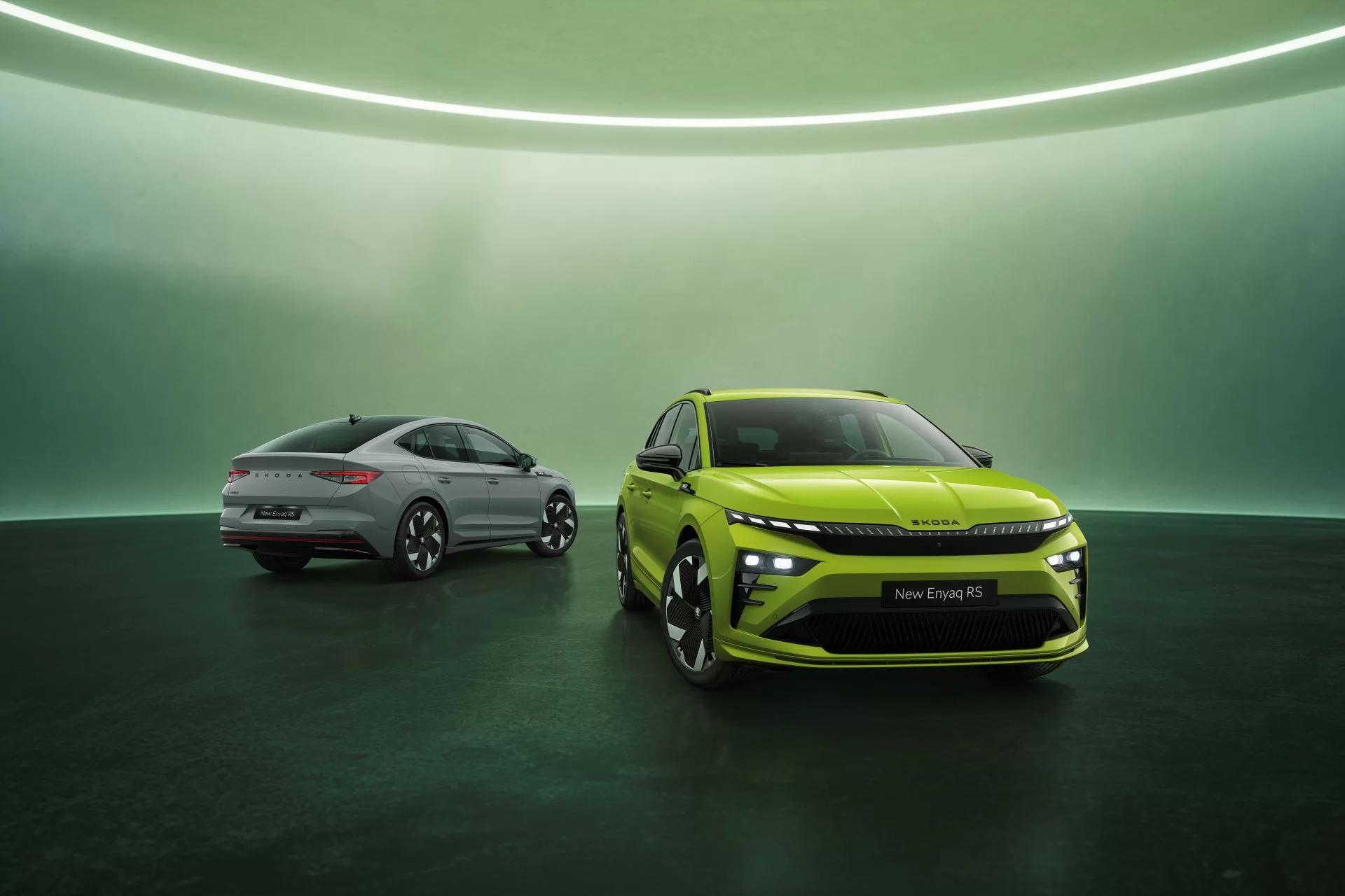 Škoda Enyaq vRS and Coupé vRS: Electrifying Performance Meets Sophisticated Design