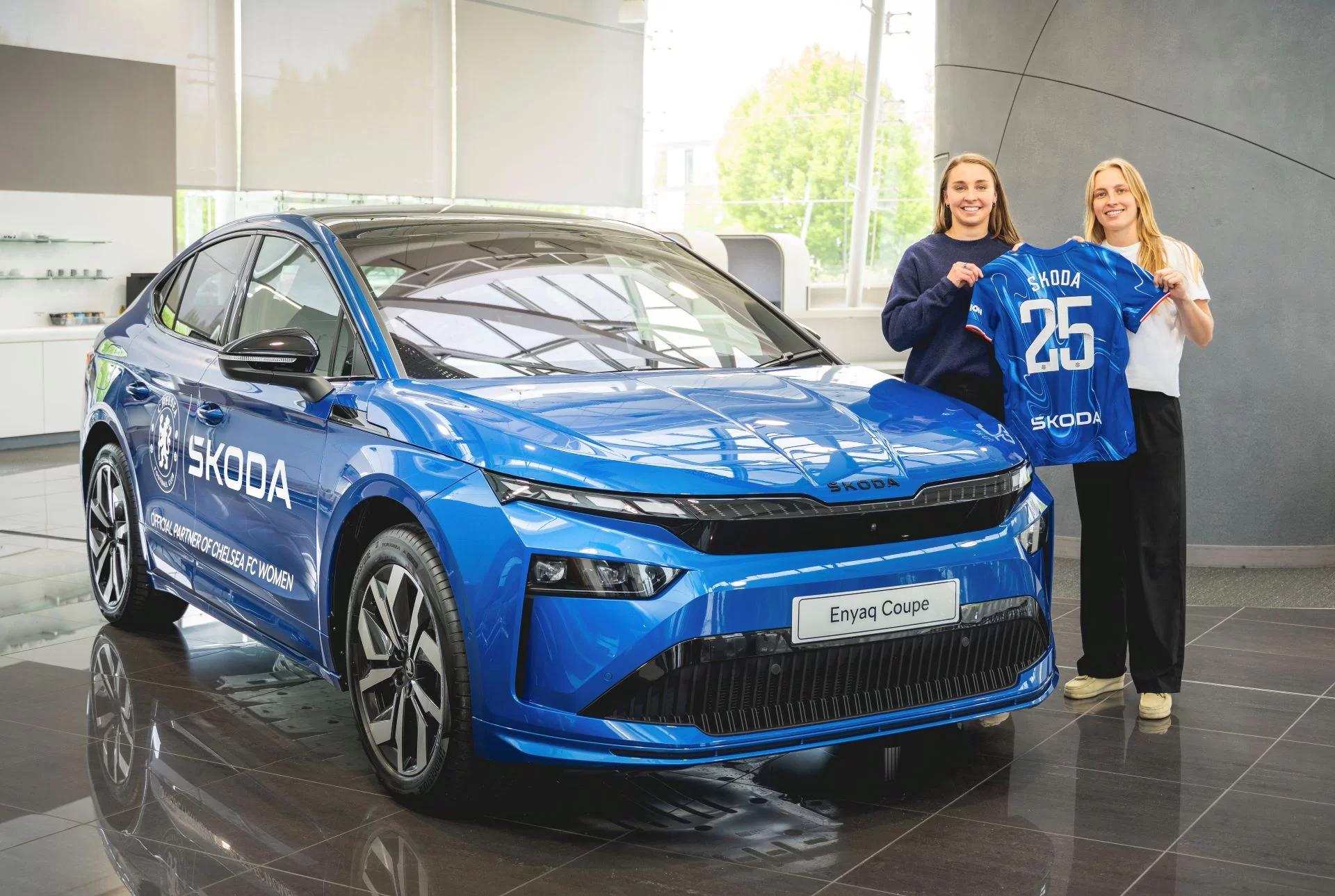 Škoda UK Strengthens Commitment to Women’s Football as Official Back of Shirt Partner for Chelsea Women