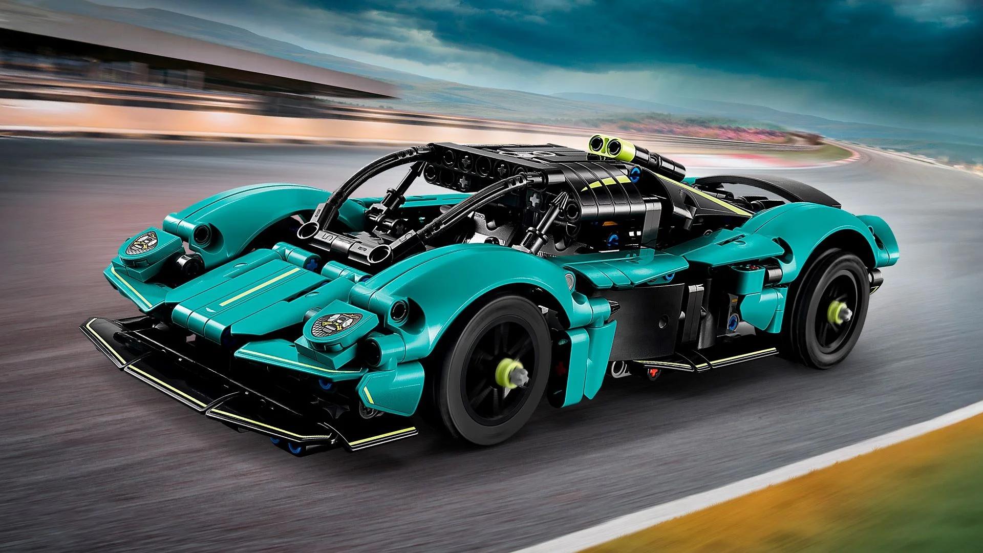 From Track to Brick: Aston Martin Valkyrie Comes to Life in LEGO Technic Form