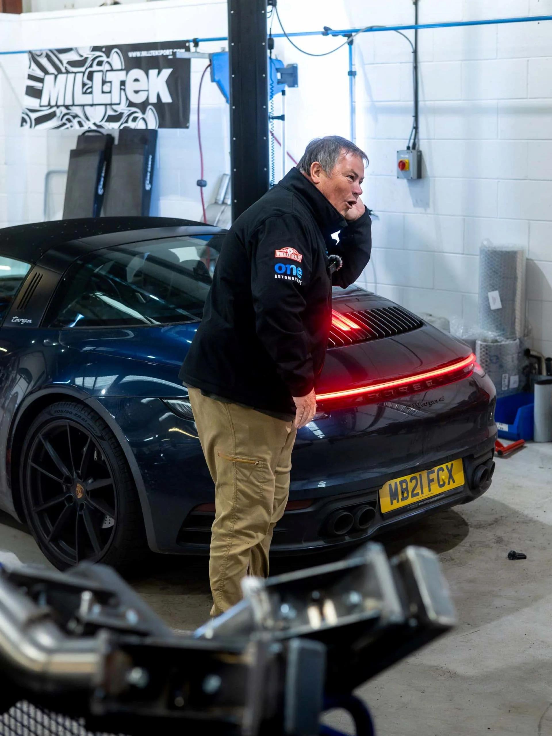 Mike Brewer Gets the Sound He Craves with Milltek’s Stainless-Steel Upgrade for His Porsche 911