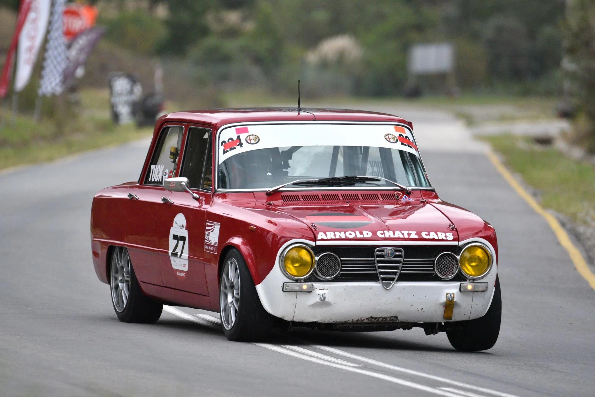 Tuck and the Red-Blooded Legacy of Alfa Romeo at Simola Hillclimb 2025