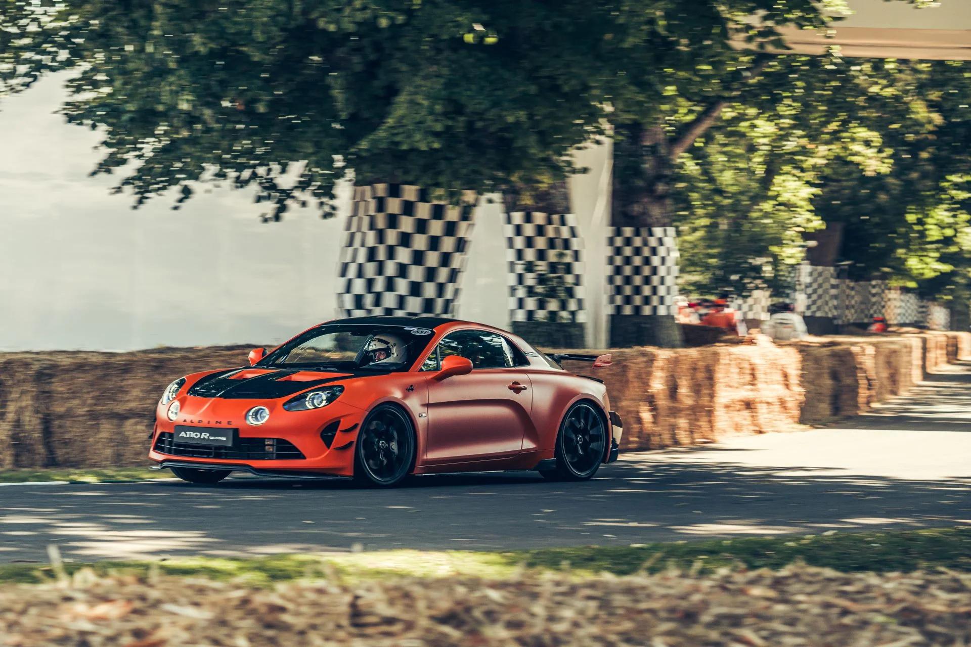 Alpine Thrills Goodwood with 70th Anniversary Showcase and Sensational Shootout Success