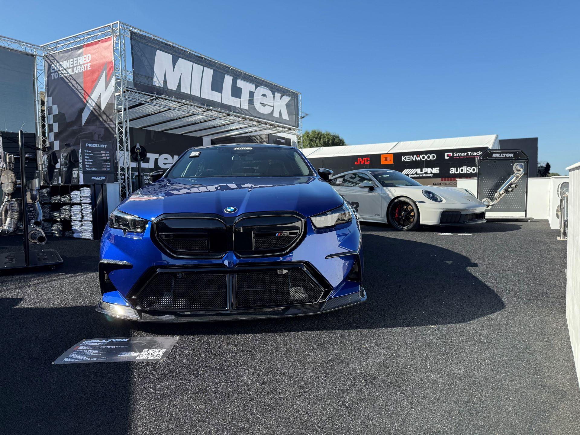 Milltek Brings the Soundtrack Back to Hybrids with New Performance Exhausts for BMW and Porsche at Goodwood 2025