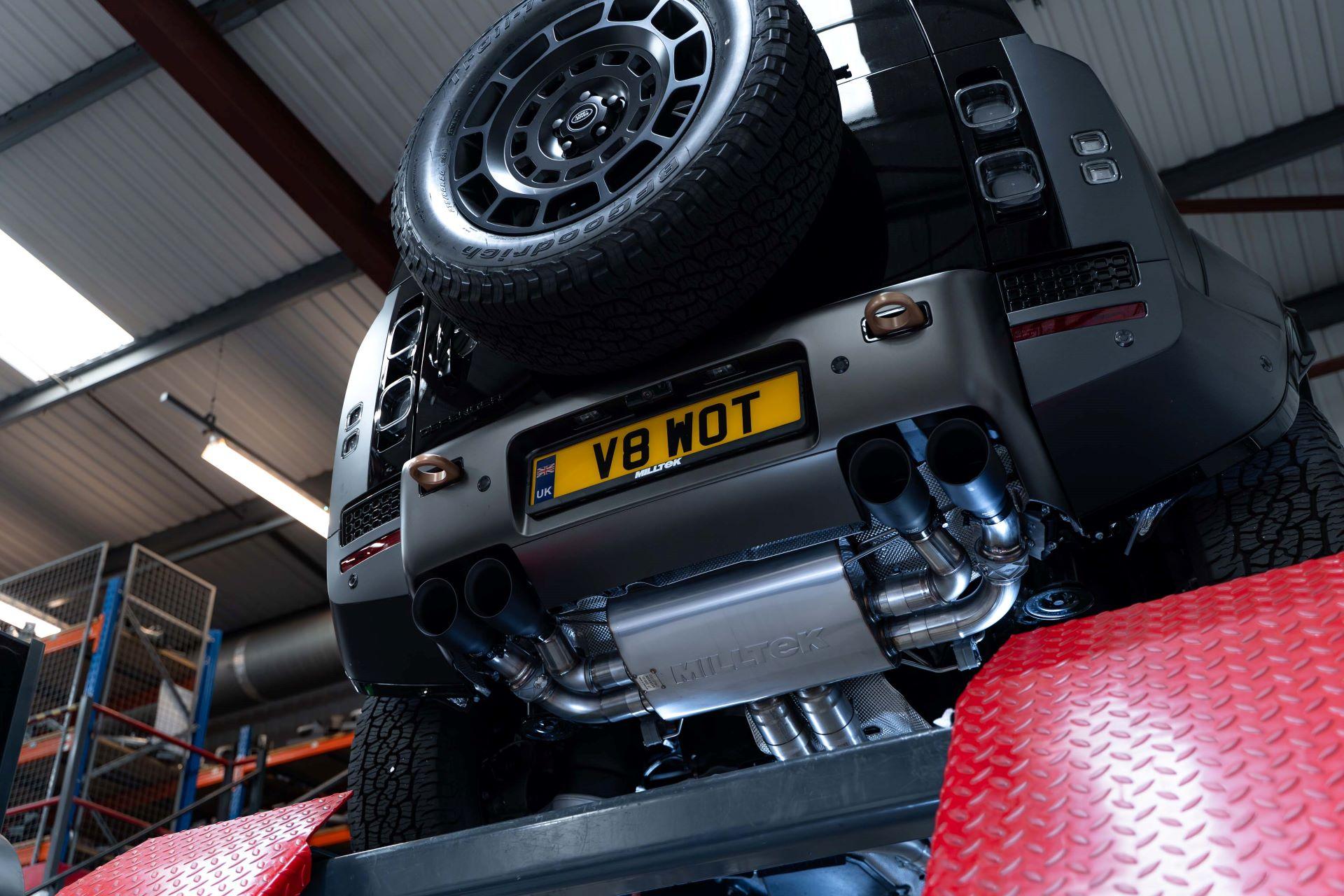 Milltek Launches Production of Performance Exhaust for Land Rover Defender OCTA After Acclaimed Goodwood Debut