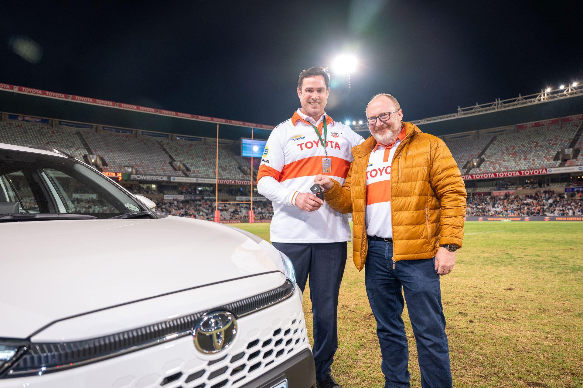 Toyota Cheetahs Celebrate 130 Years with a Symbolic Hand-over of Six Locally Built Corolla Cross Vehicles