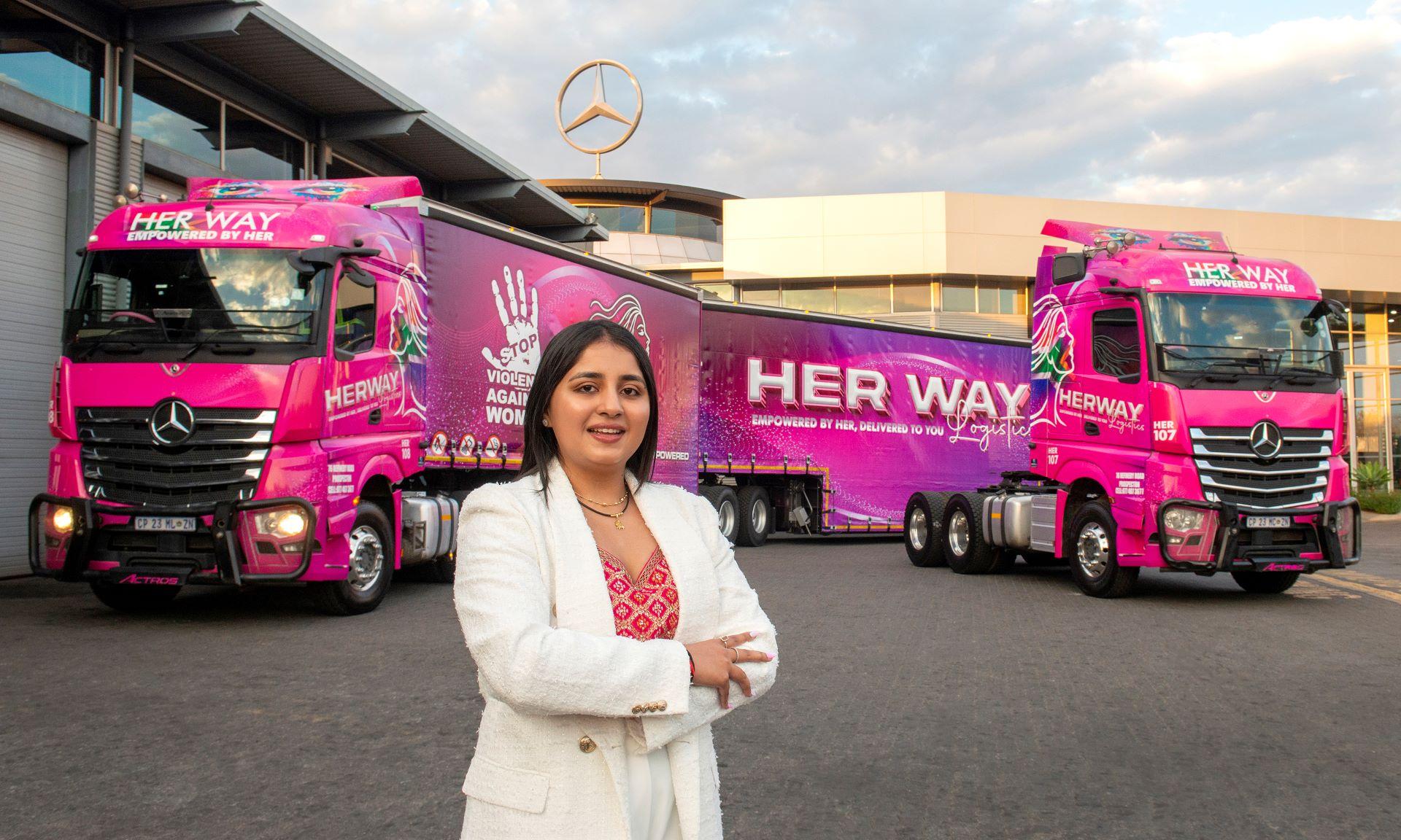 Her Way Logistics Drives Change: Celebrating Women’s Month in Bold Pink