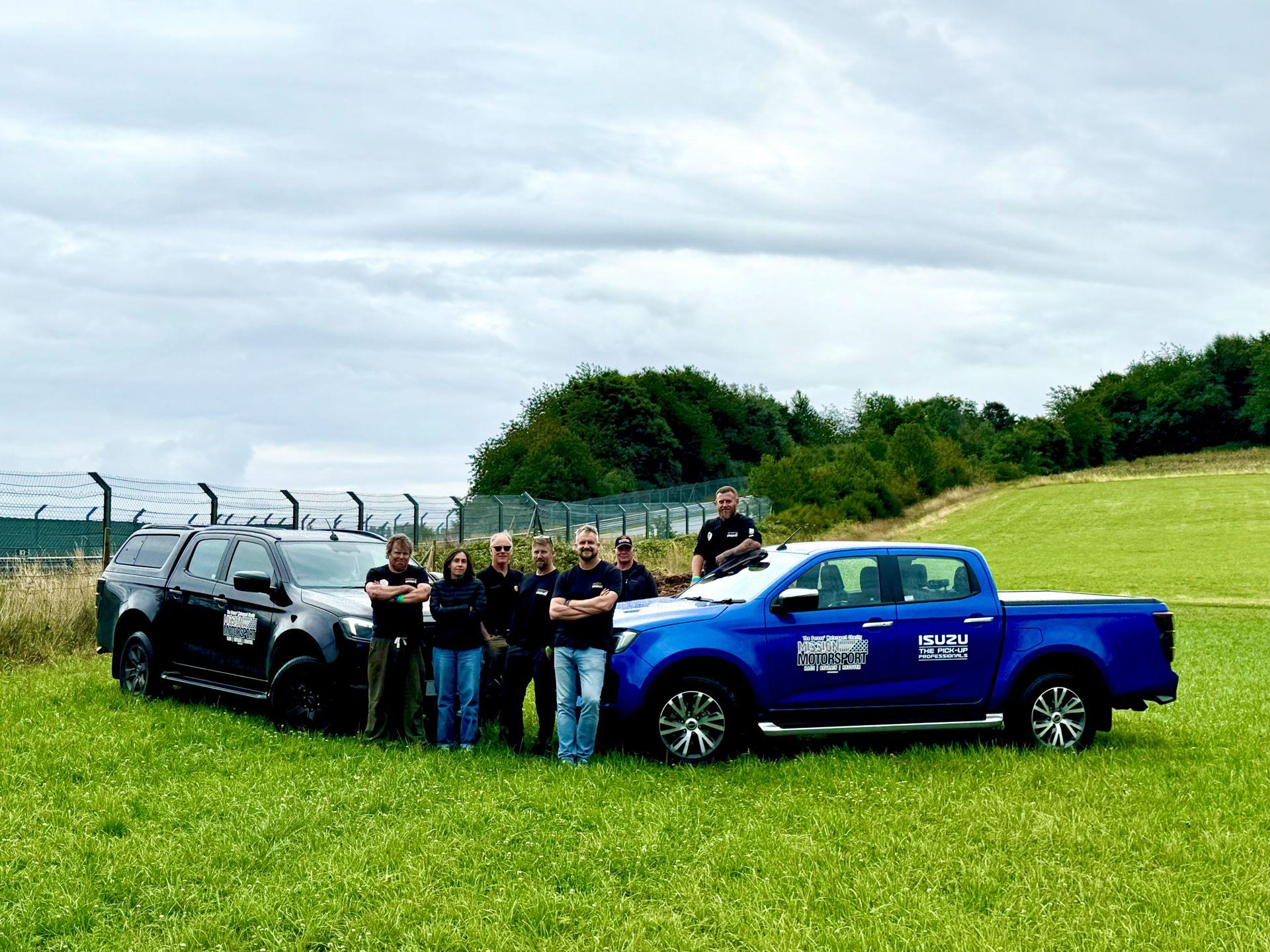Isuzu UK Powers Mission Motorsport’s Nürburgring Veteran Recovery Event
