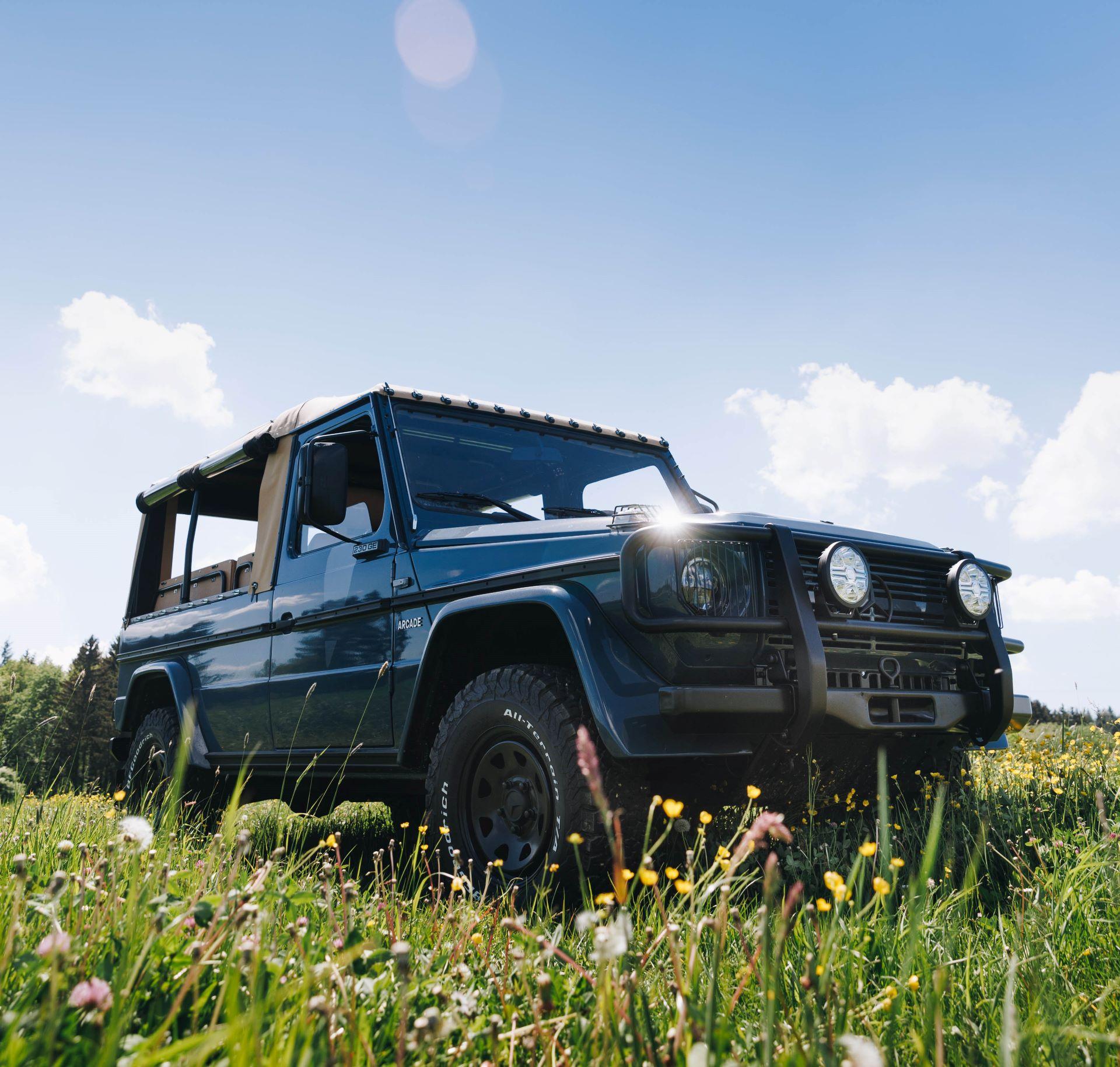 Legacy Reforged: Arcade Cars Returns to Pebble Beach with a Bespoke Mercedes-Benz Puch 230 GE