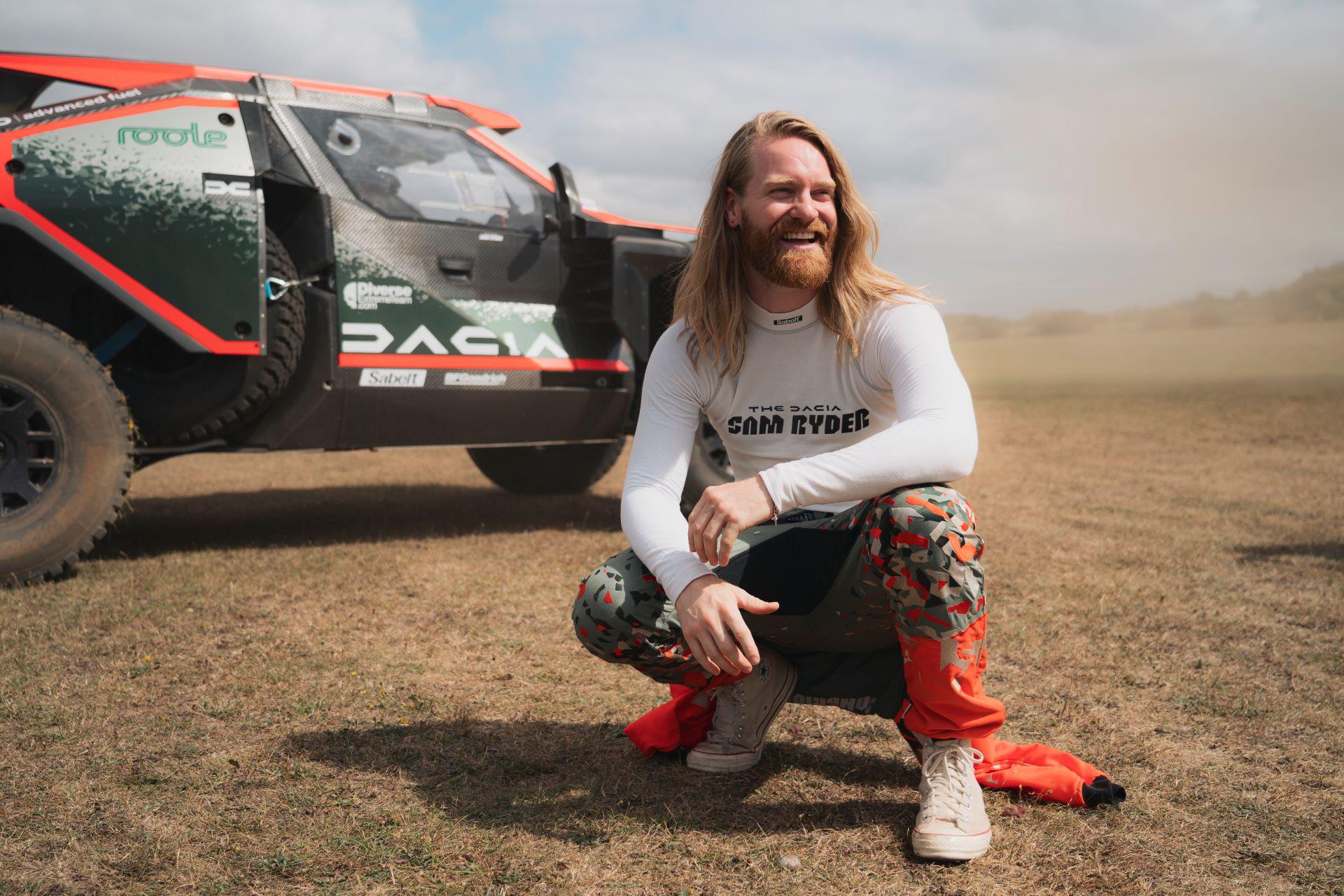 Sam Ryder and The Dacia Sandrider Steal the Show at CarFest 2025