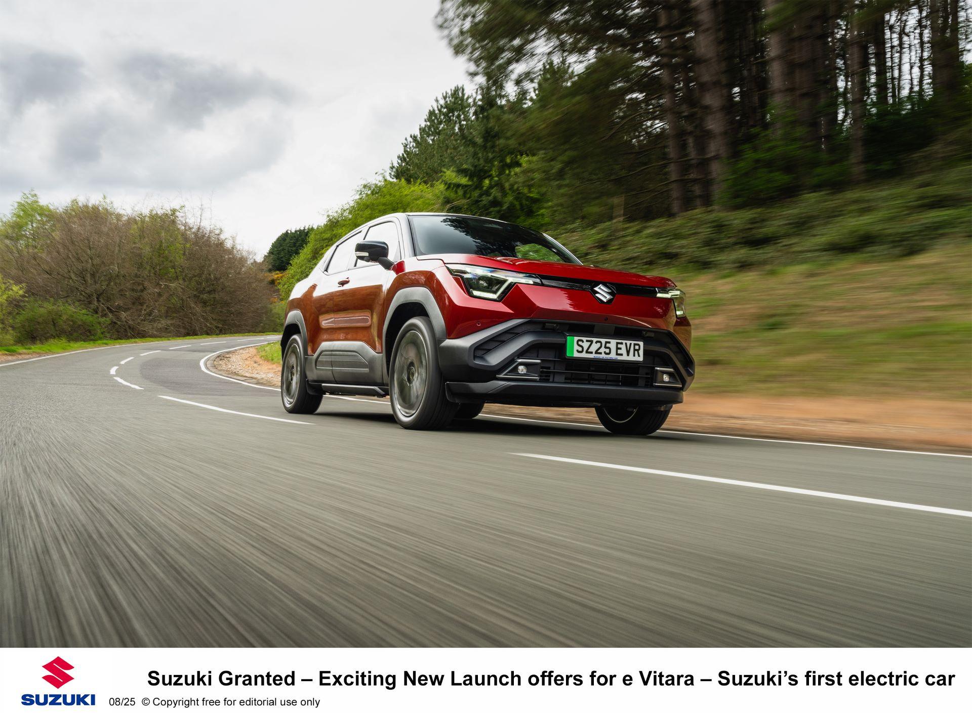 Suzuki Granted: New Electric Car Offer Supercharges e Vitara Launch Plans