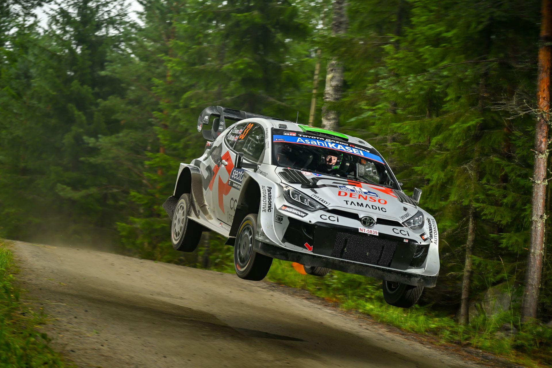 TOYOTA GAZOO Racing Dominates Rally Finland with Historic Top-Five Sweep