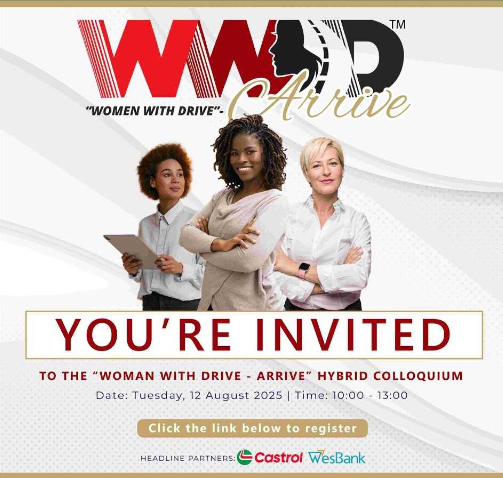 Women with Drive – ARRIVE: A Bold Celebration of Women Who Have Reached Their Moment