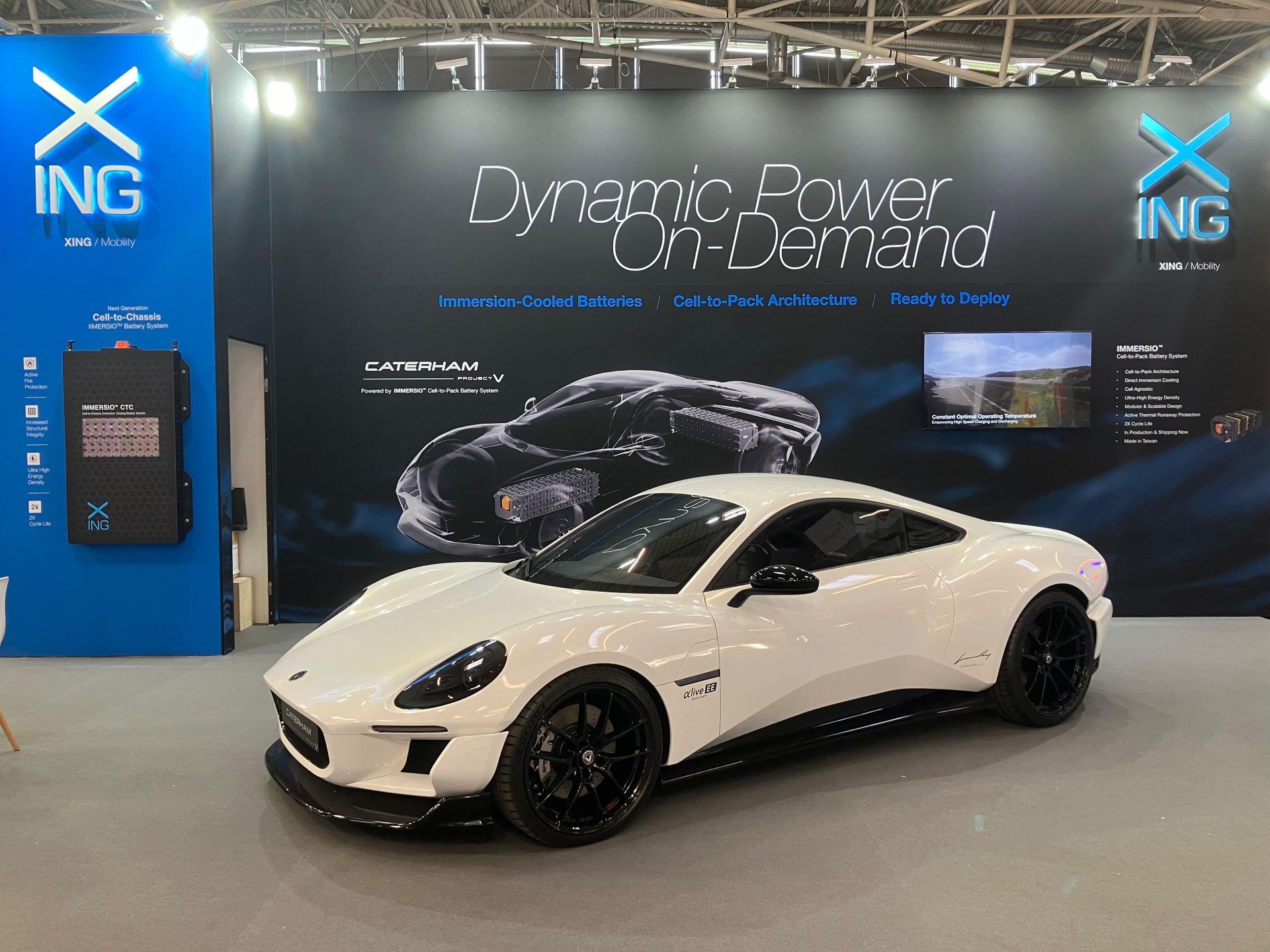 Caterham Project V Showcases Cutting-Edge Immersion-Cooled Battery Technology at IAA Mobility 2025