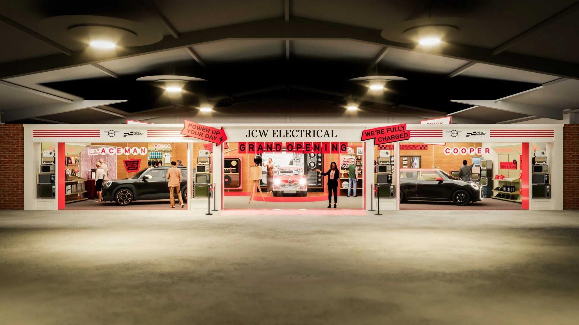 MINI Celebrates Racing Legacy with 1960s-Inspired ‘JCW Electrical’ Experience at Goodwood Revival 2025