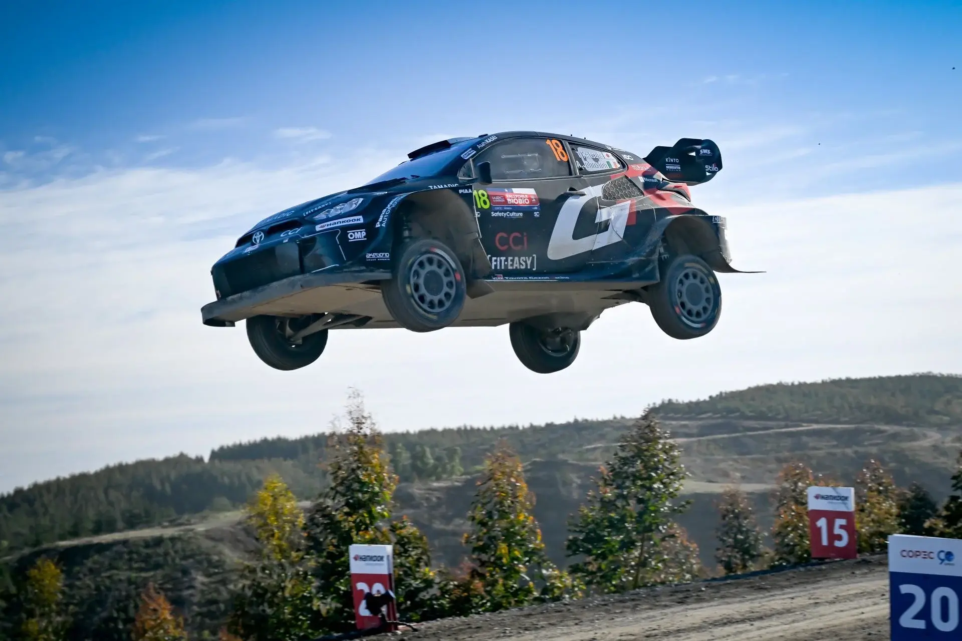Toyota GAZOO Racing Sets New Records with Stunning Rally Chile One-Two