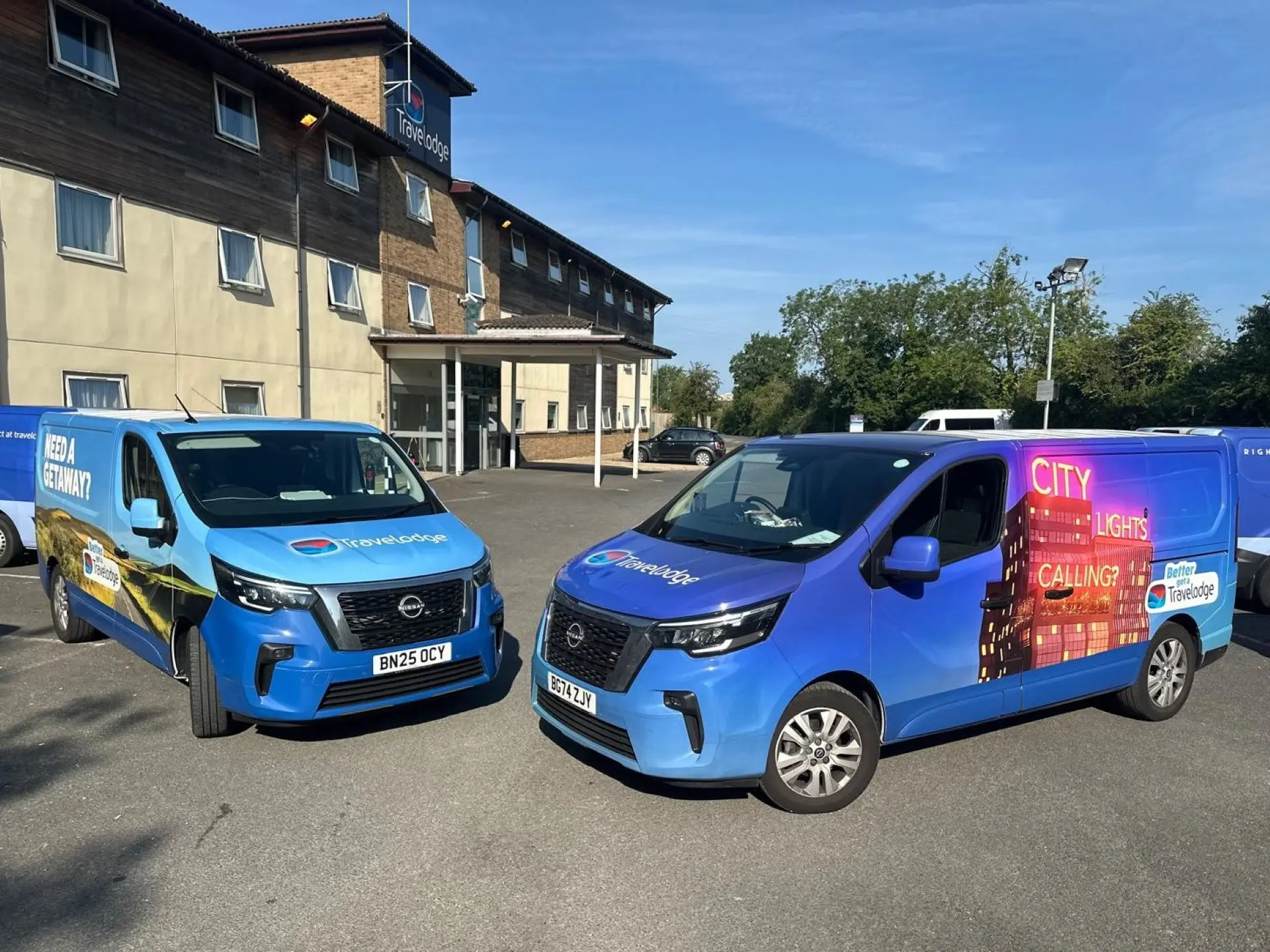 Travelodge Refreshes UK Fleet with Nissan Primastar and Townstar Vans