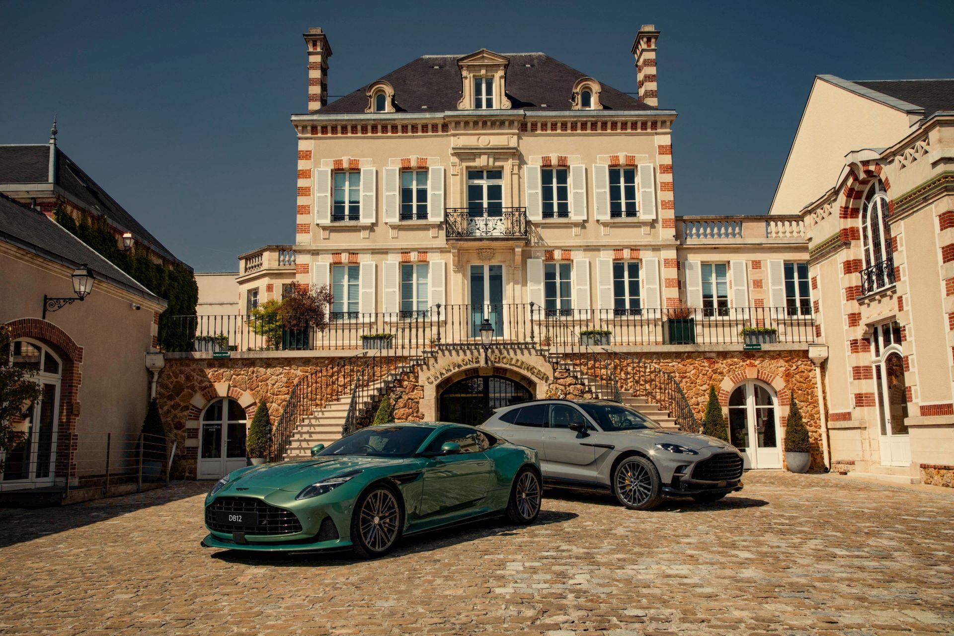 Aston Martin and Champagne Bollinger Toast a Historic Partnership