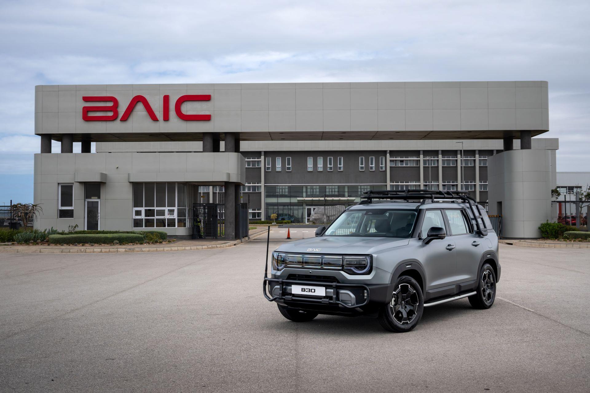 BAIC B30 SUV to be Assembled Locally at Coega, Strengthening Brand’s SA Commitment