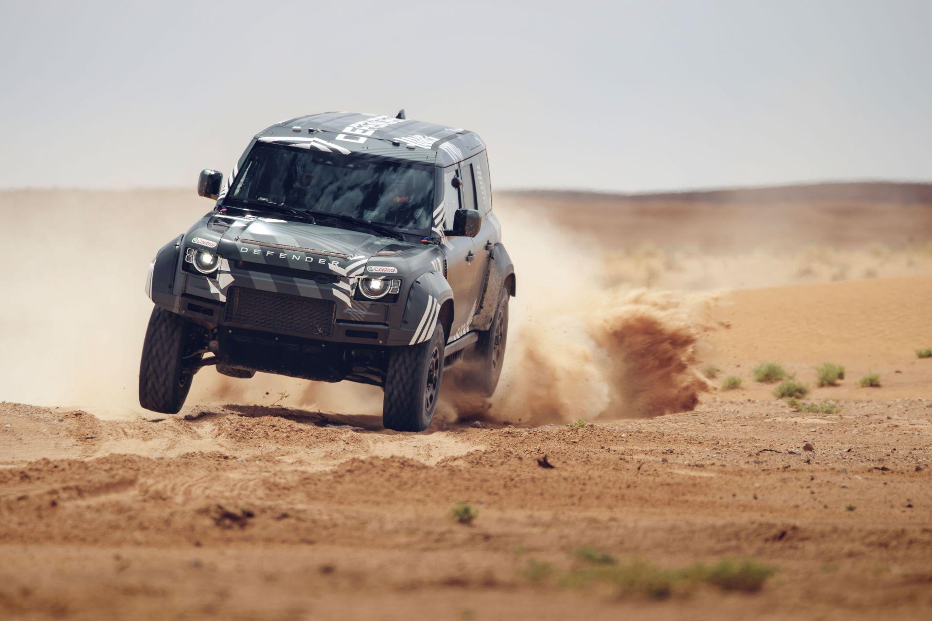 Defender Rally Accelerates Dakar 2026 Preparations with Milestone Sahara Test of D7X-R