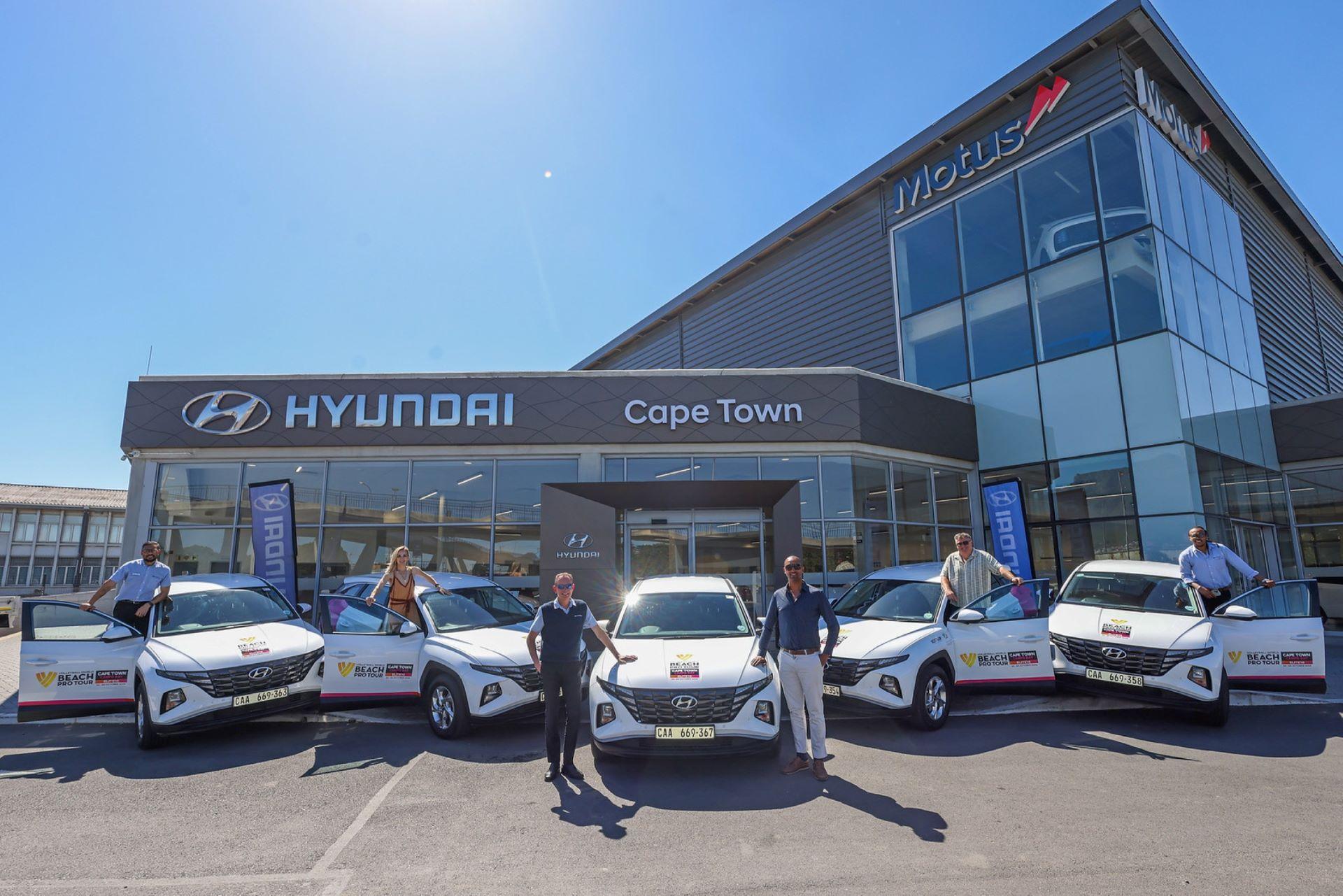 Hyundai Drives the Action as Official Vehicle Partner of the Volleyball World Beach Pro Tour in Cape Town