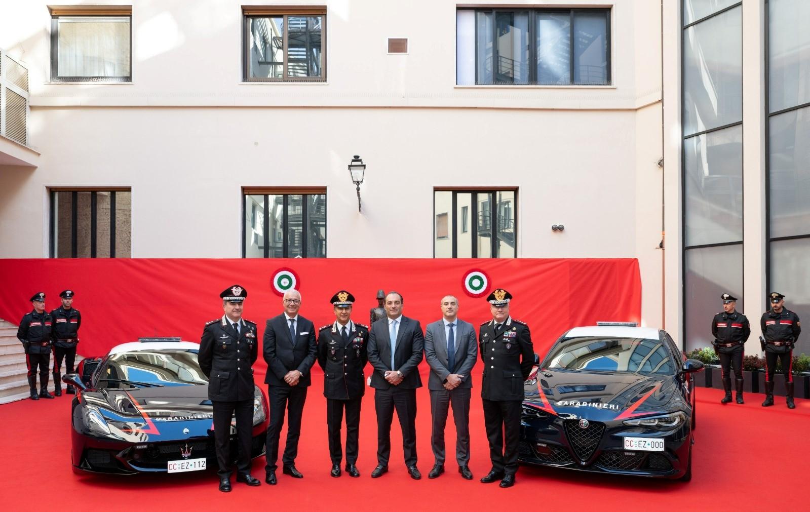 Maserati and Alfa Romeo Join the Italian Carabinieri Fleet for Life-Saving Missions