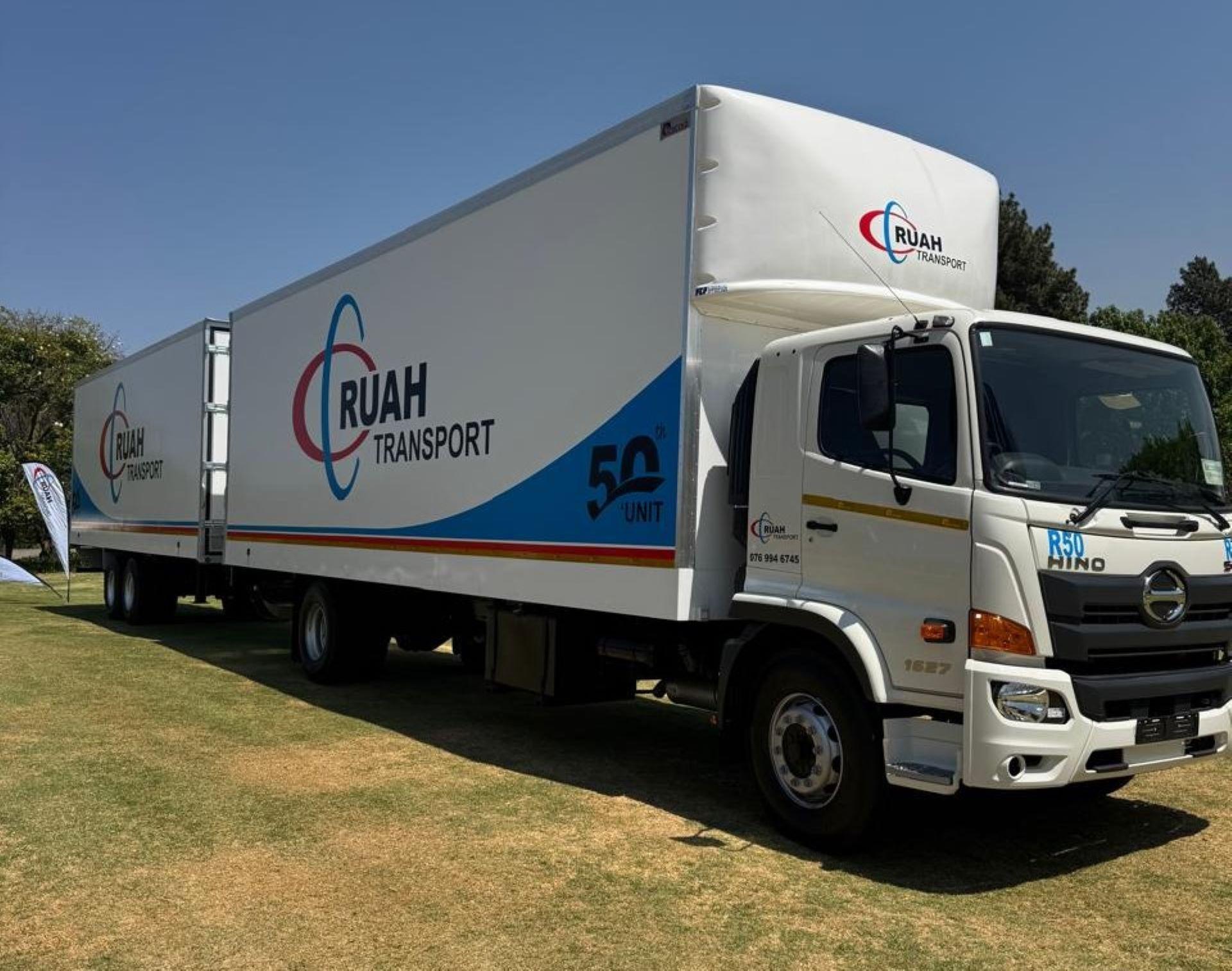 Ruah Transport’s Road to Success: 50 Hino Trucks and Counting