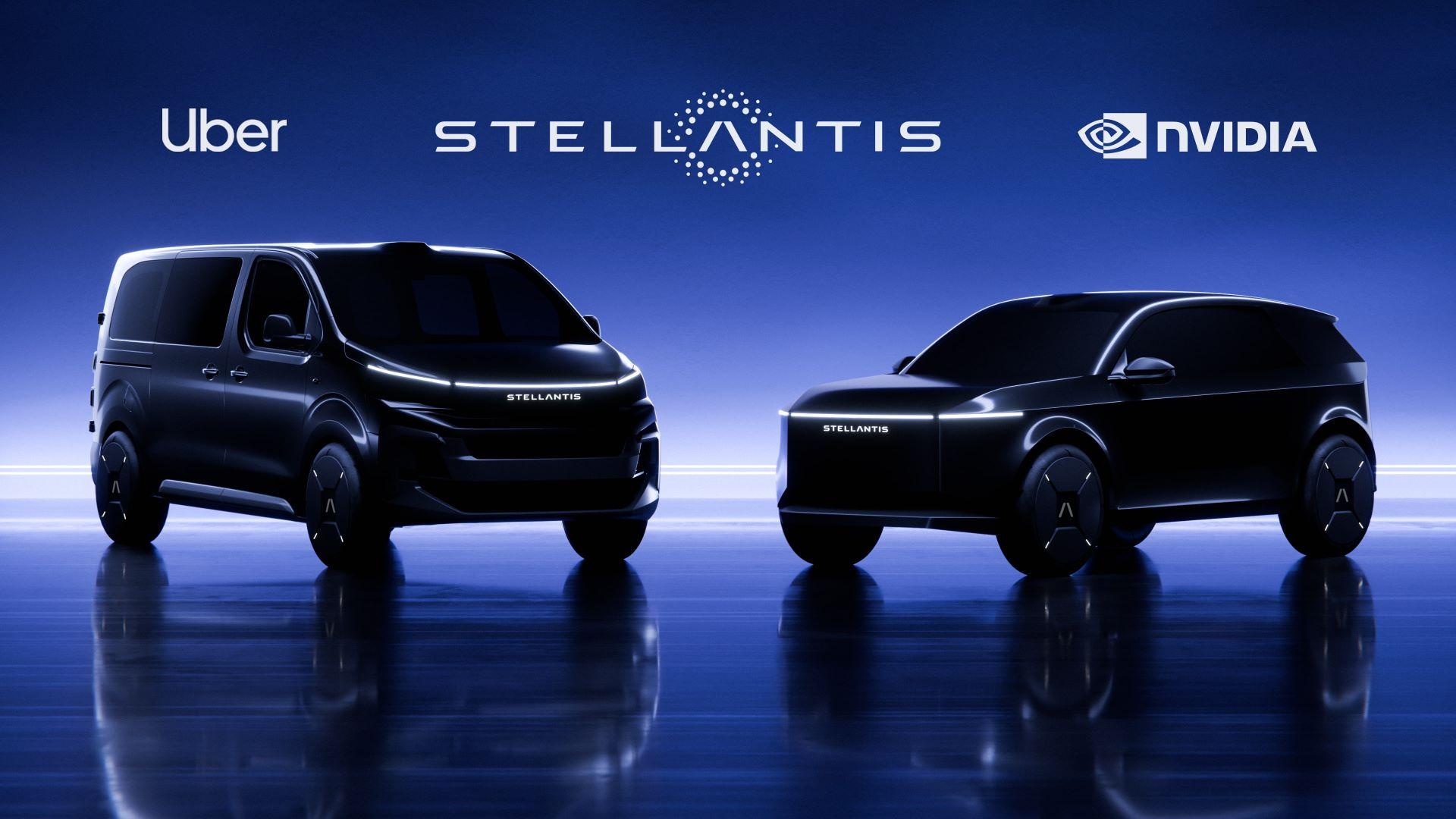 Stellantis Unites with NVIDIA, Uber, and Foxconn to Accelerate Global Level 4 Robotaxi Development