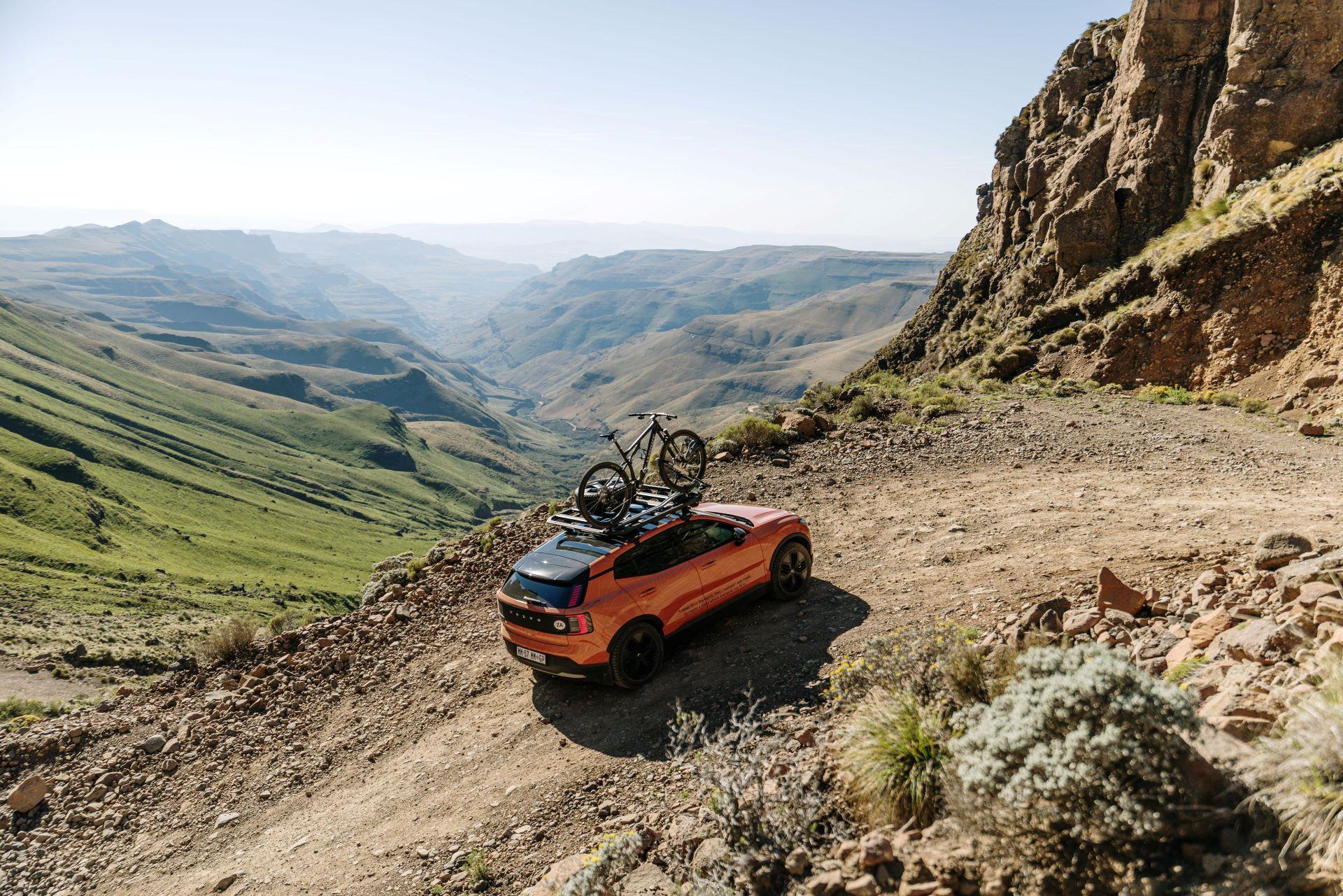Volvo EX30 Cross Country Becomes First EV to Conquer Sani Pass