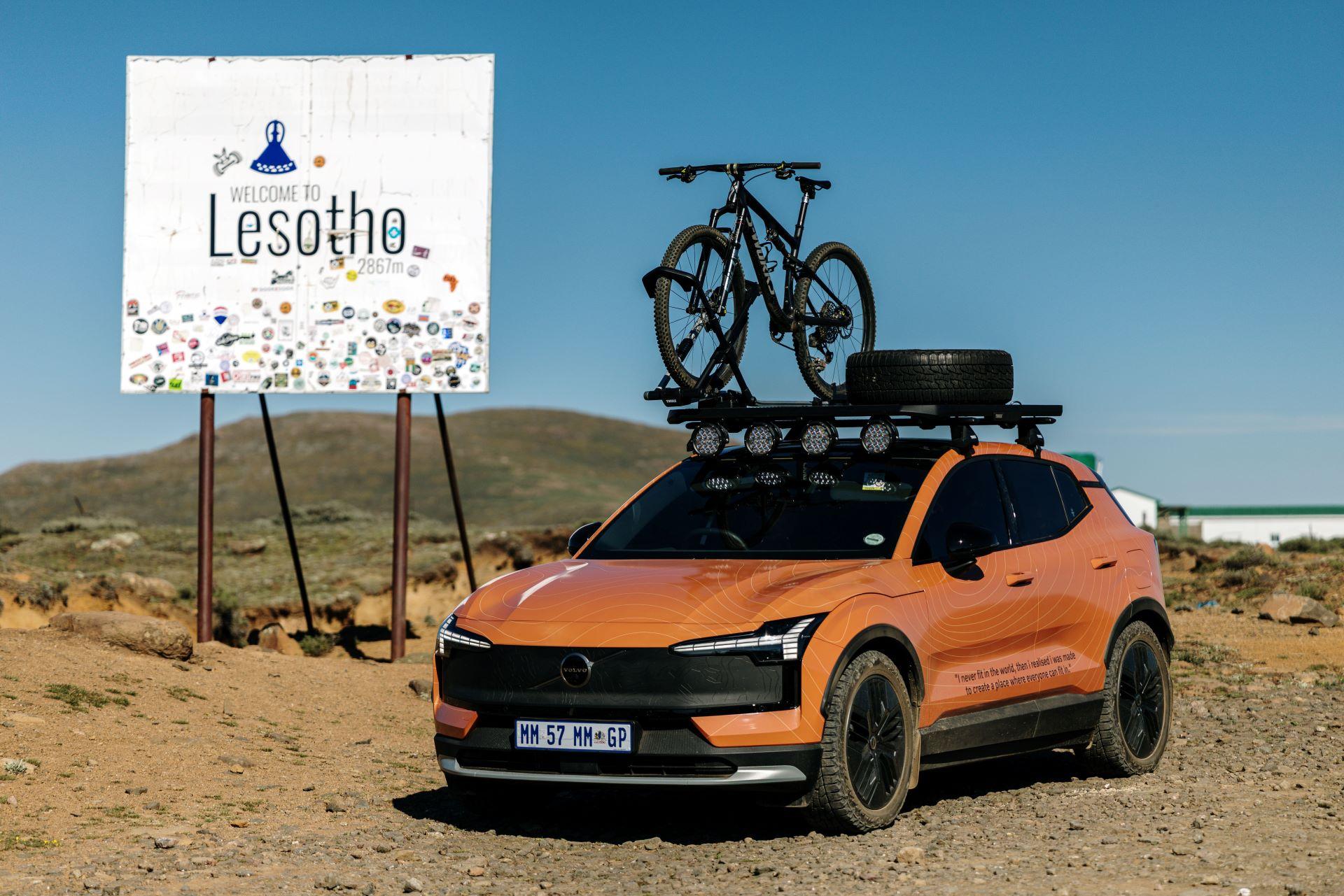 Volvo EX30 Cross Country: Pioneering Electric Adventure on Sani Pass