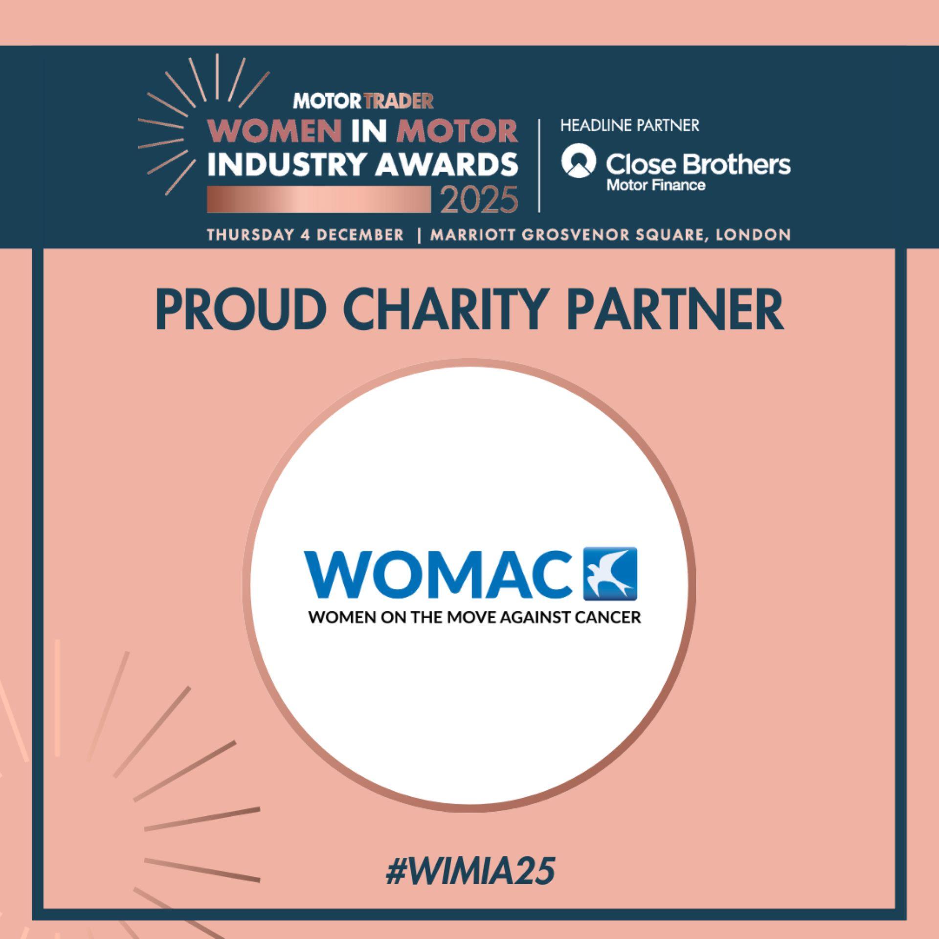 Women on the Move Against Cancer Announced as Official Charity Partner for the 2025 Motor Trader Women in Motor Industry Awards