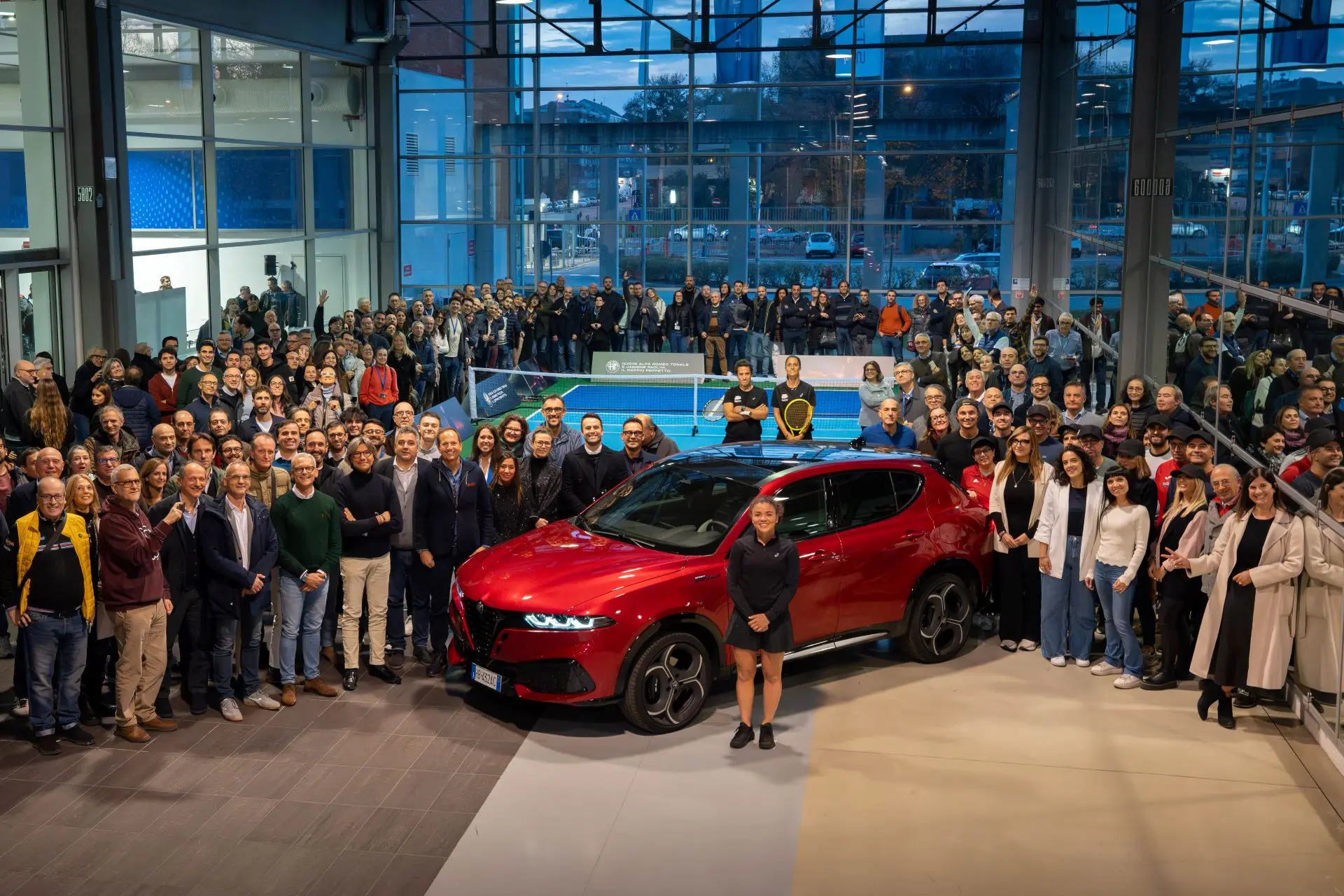 Alfa Romeo Tonale Celebration at Mirafiori