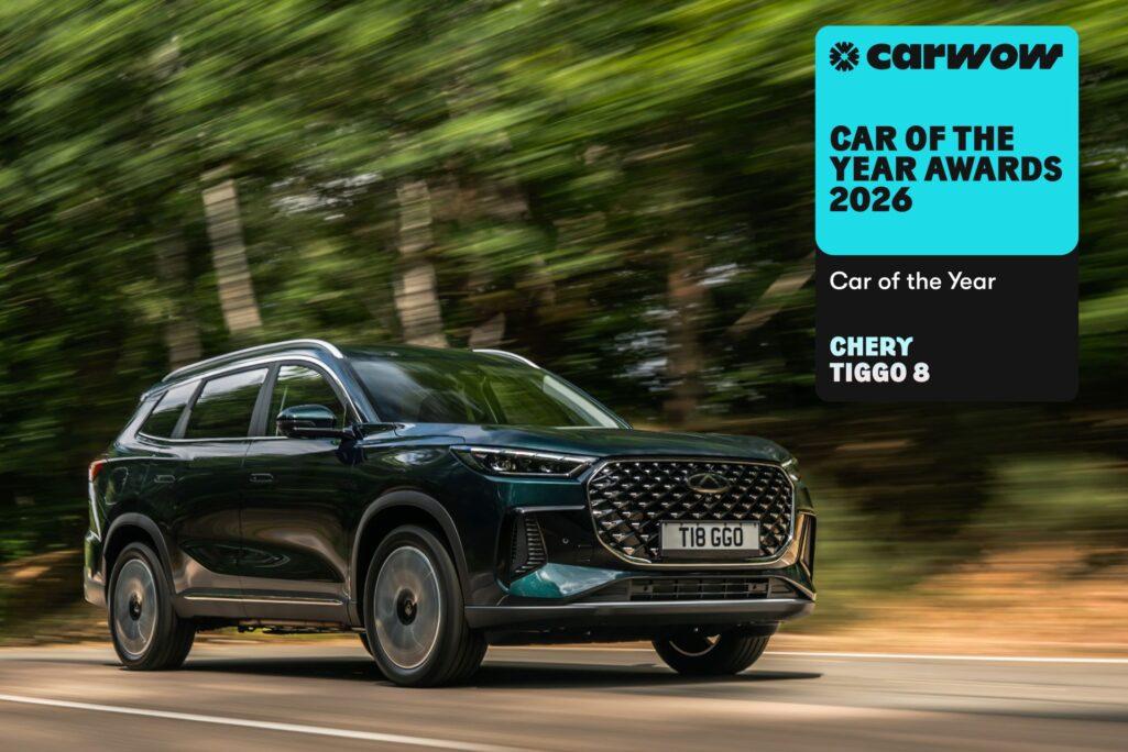 CHERY TIGGO 8 Crowned Carwow’s ‘Car of the Year’ 2026