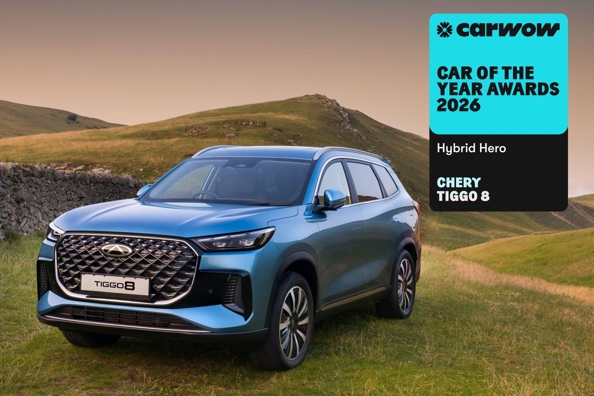 CHERY TIGGO 8 CSH Named Hybrid Hero at Carwow ‘Car of the Year’ Awards 2026