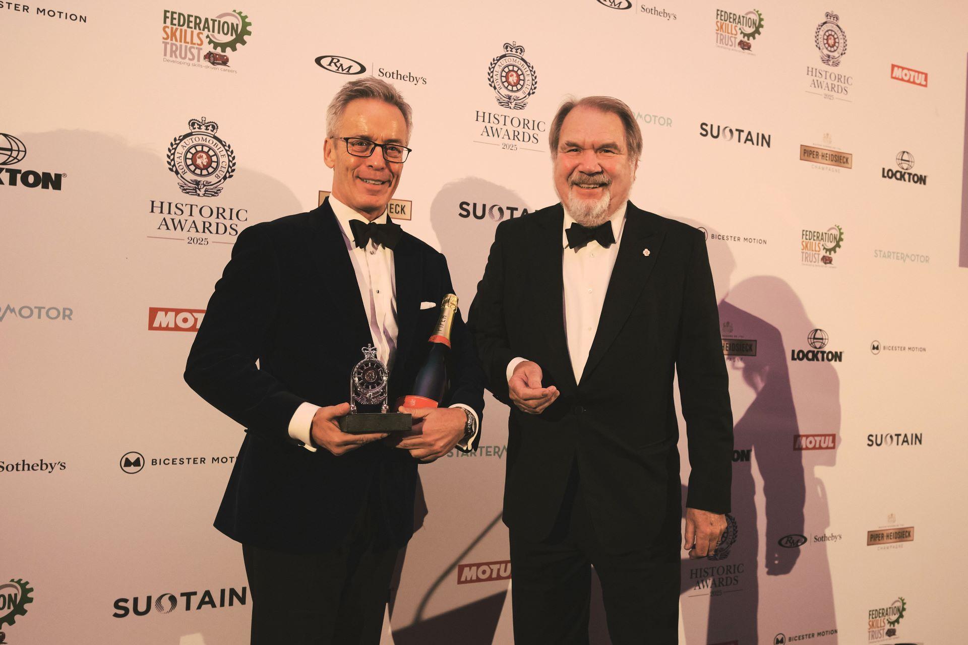Salon Privé Crowned Motoring Spectacle of the Year at the 2025 Royal Automobile Club Historic Awards