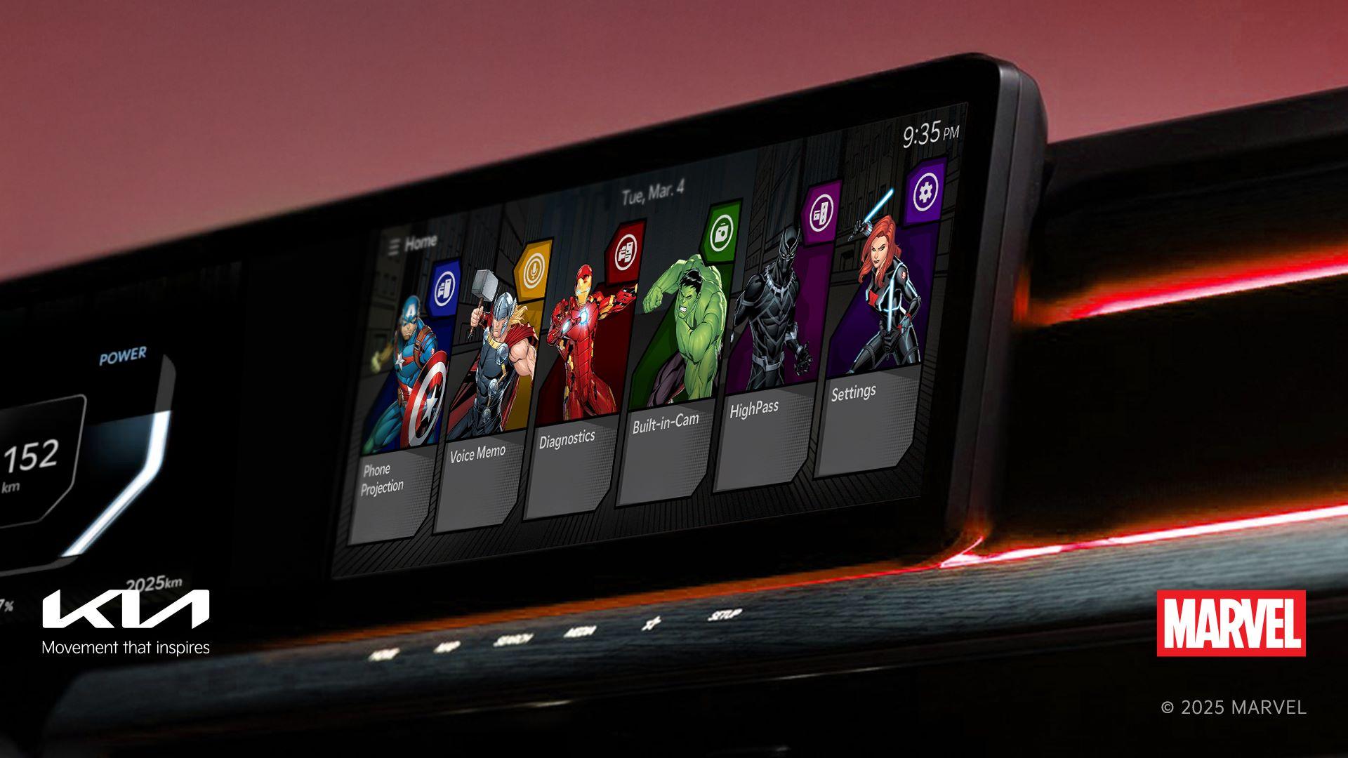 Kia Brings Disney Magic to the Driver’s Seat with New In-Car Display Themes