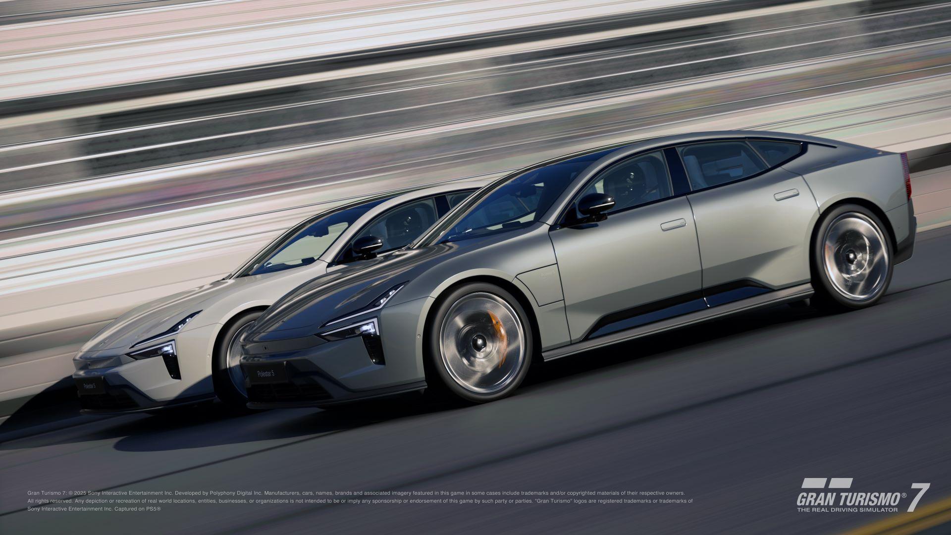 Polestar 5 Makes Its Digital Debut in Gran Turismo 7 as Brands Forge Long-Term Partnership