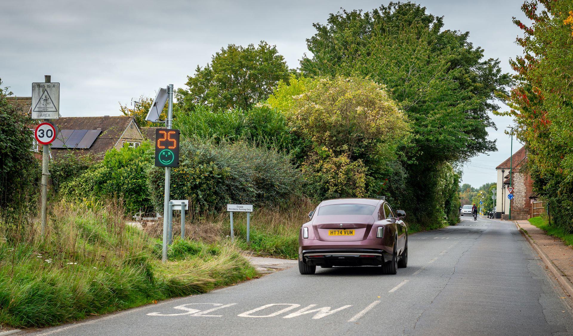 Rolls-Royce Motor Cars Supports Road Safety with New Community Speed Indicator Devices