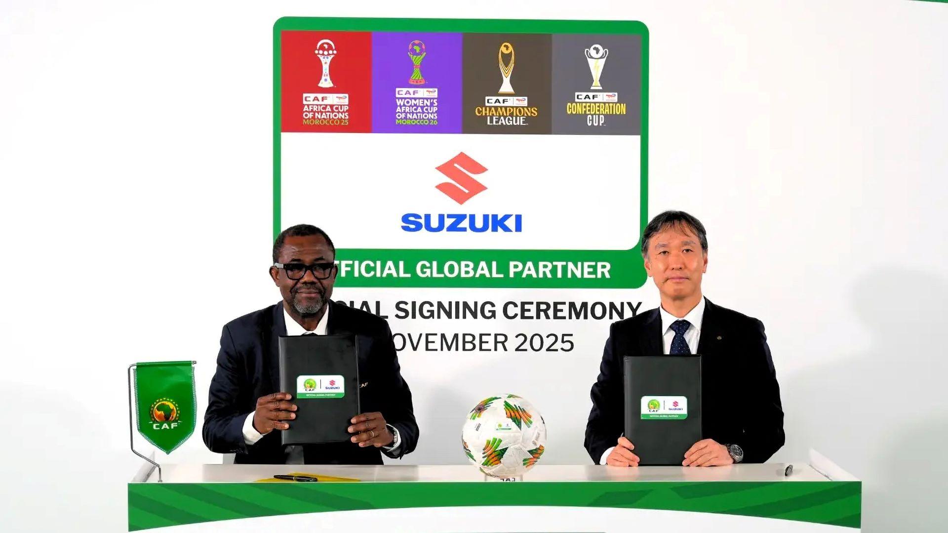 Suzuki Motor Corporation Scores as Official Global Partner of CAF Tournaments