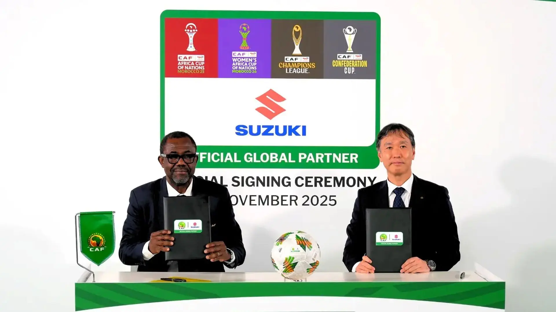 Suzuki Motor Corporation Scores as Official Global Partner of CAF Tournaments