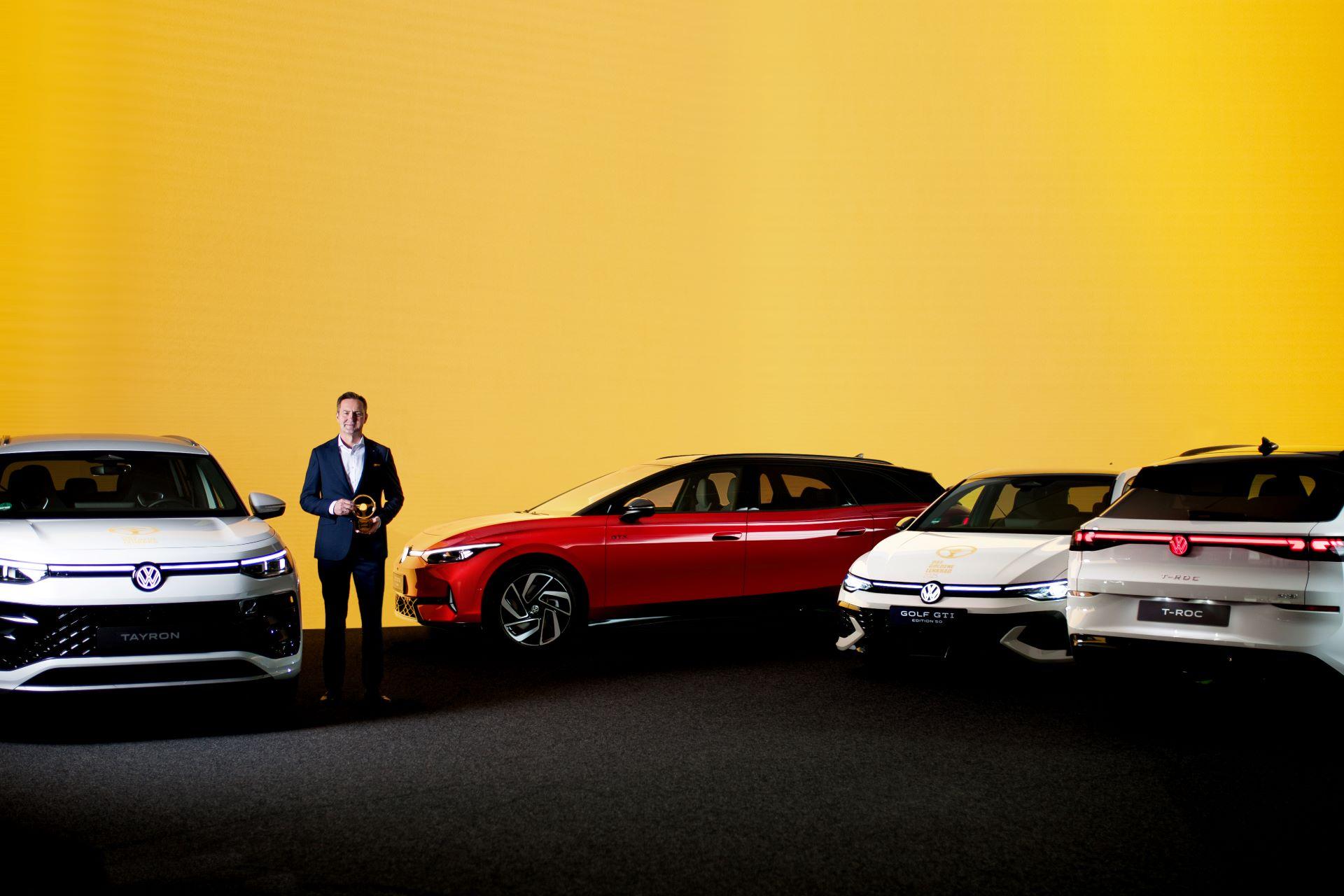 Volkswagen Makes History with Four Wins at the Golden Steering Wheel 2025
